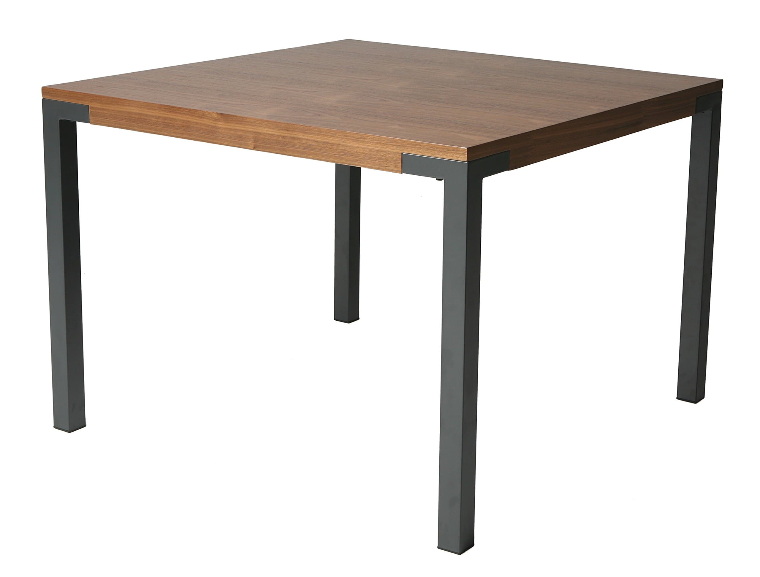Impacterra Amrita Square Dining Table, Matte Gray
