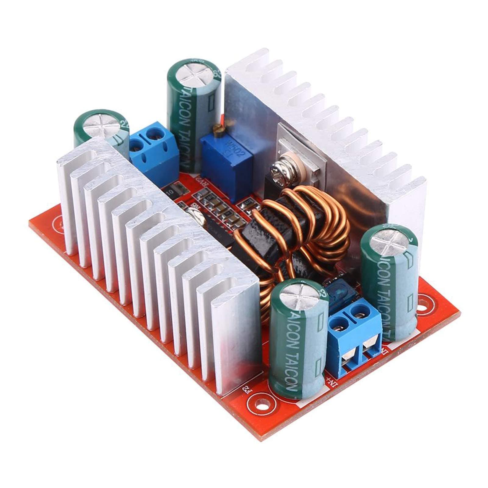 400W Boost Module, DC to DC Boost Converter Step Up Power Module Voltage Boost Converter Board for Electric Equipment and Digital Products
