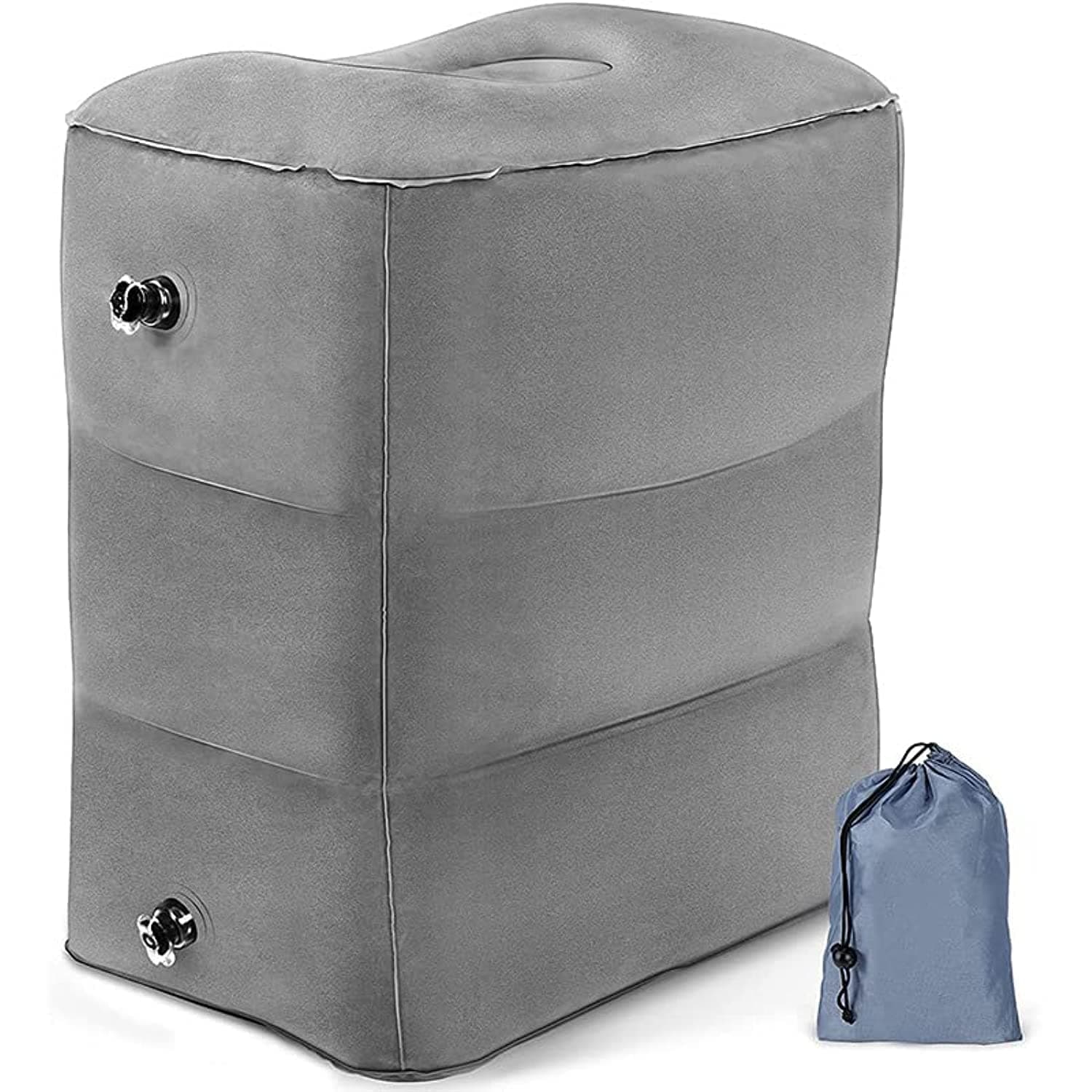 Inflatable Foot Rest Pillow for Travel,Travel Accessories, Adults Airplane Travel Pillow