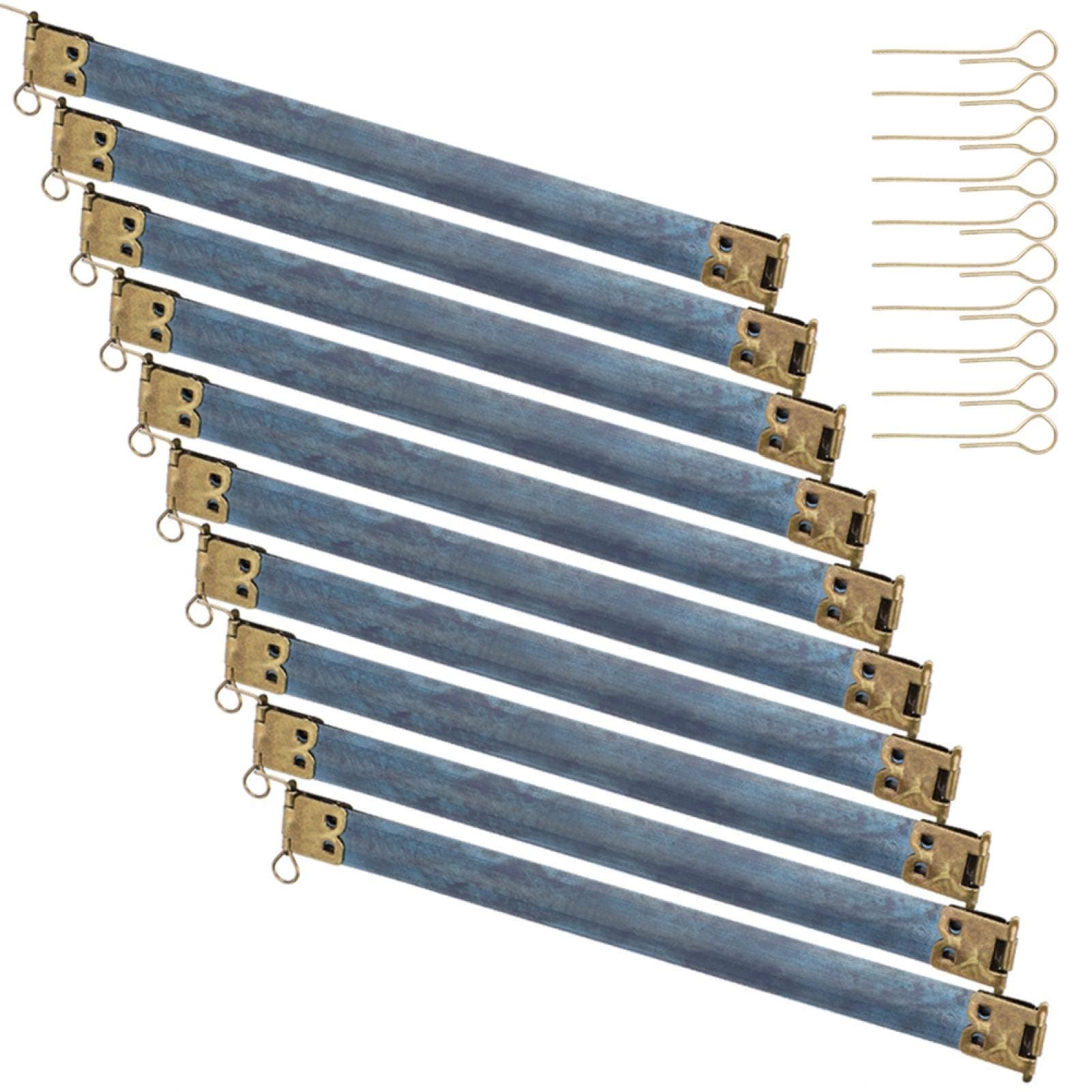 needlidGift 10Pcs Purse Flex Frame, DIY Purse Flex Frame, Internal Flex Handcraft Accessories Handbag for Bags Coin Bags Shoulder Bag