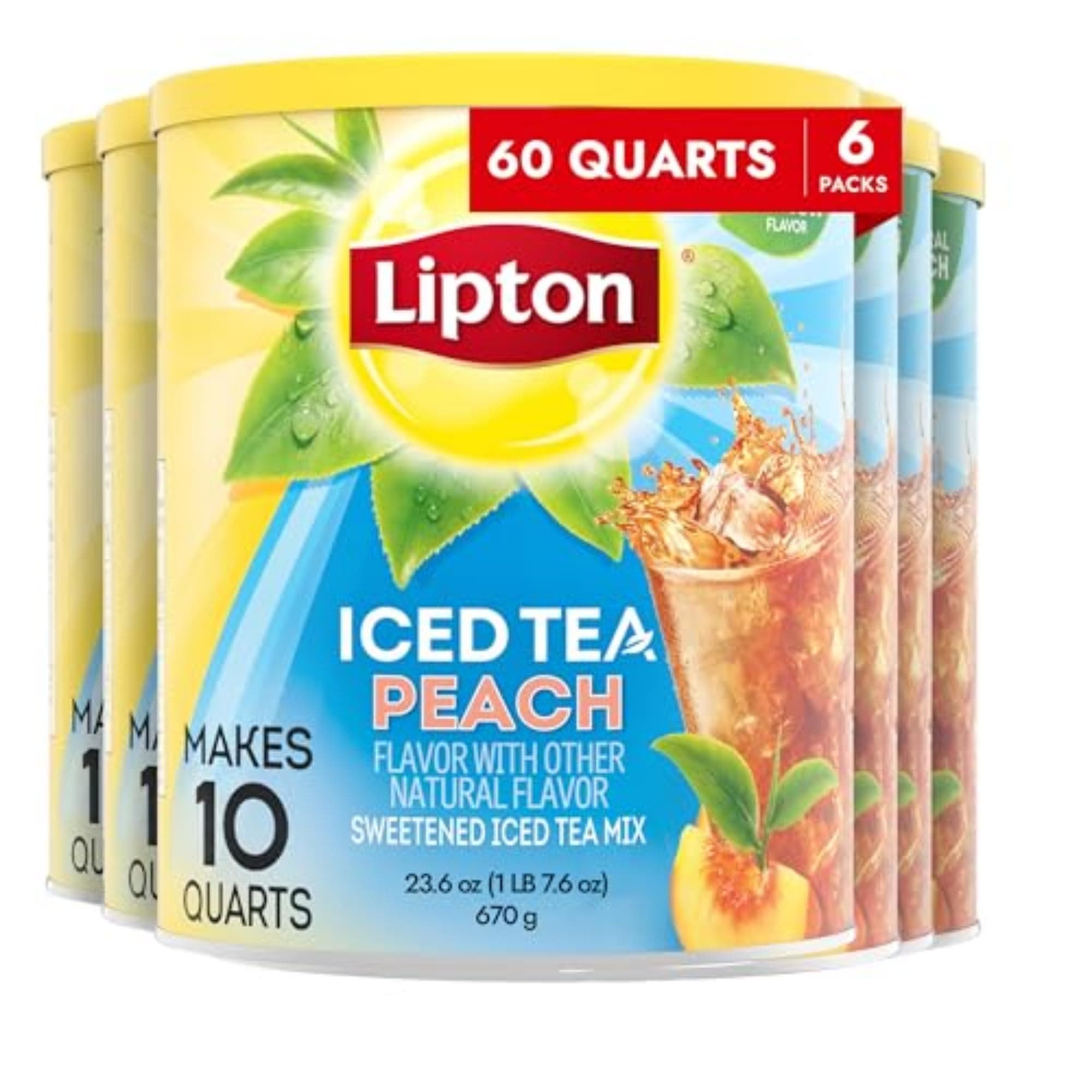 Lipton Iced Tea Mix, Peach