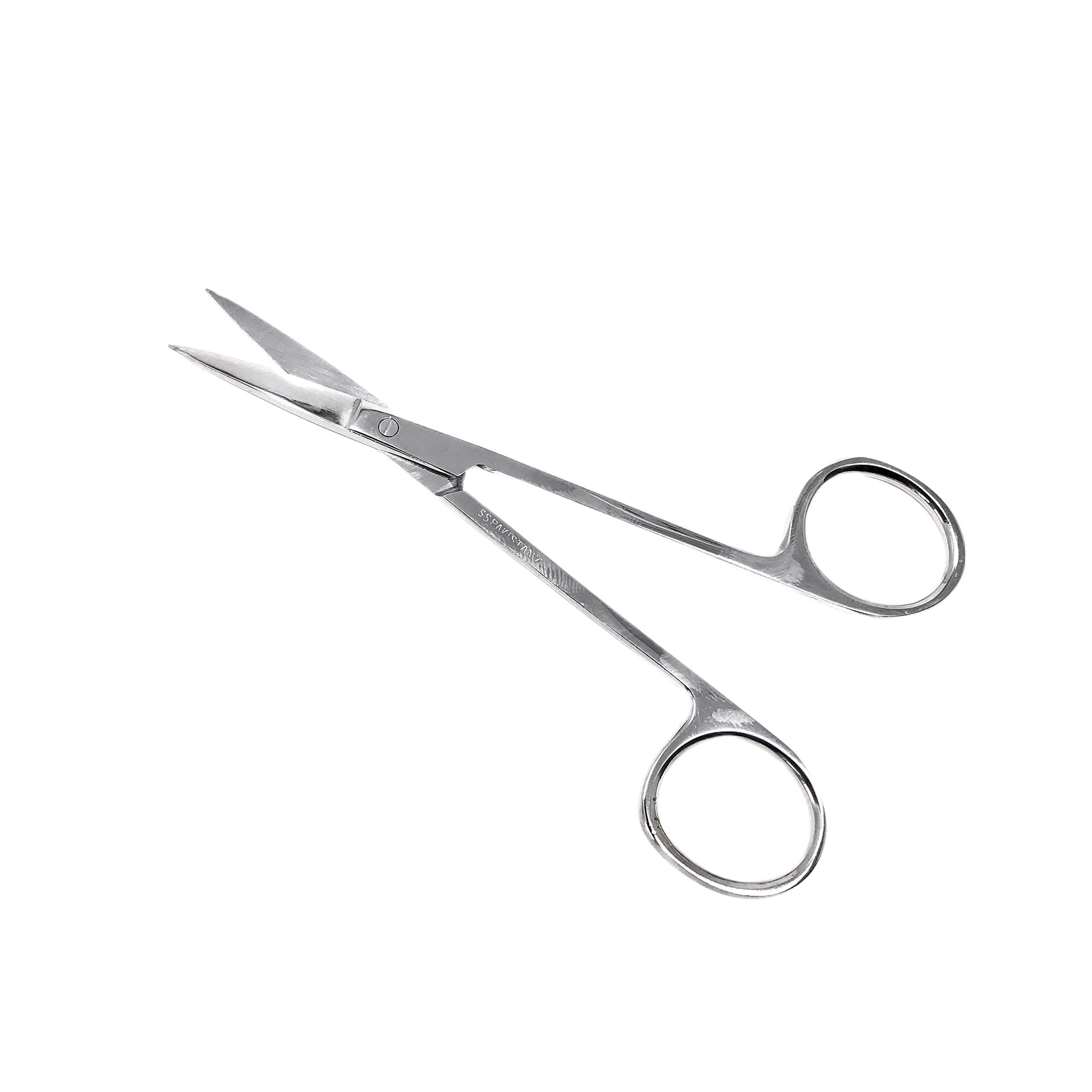 Iris Micro Dissecting Precision Lab Scissors, Fine Point Straight - Perfect for Doctors, Nurses, EMS, Students, Education & Training and More (Pack of 1)