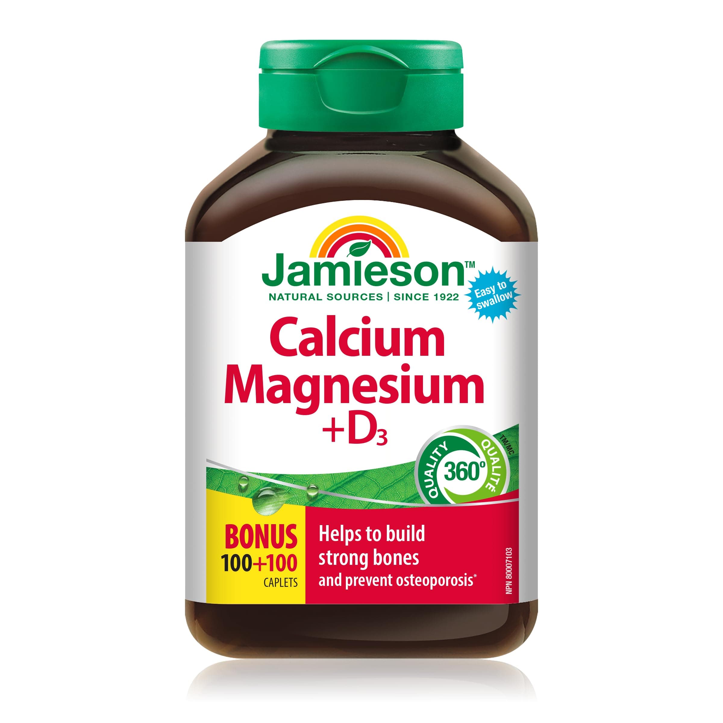 Jamieson Calcium Magnesium, 200 Count