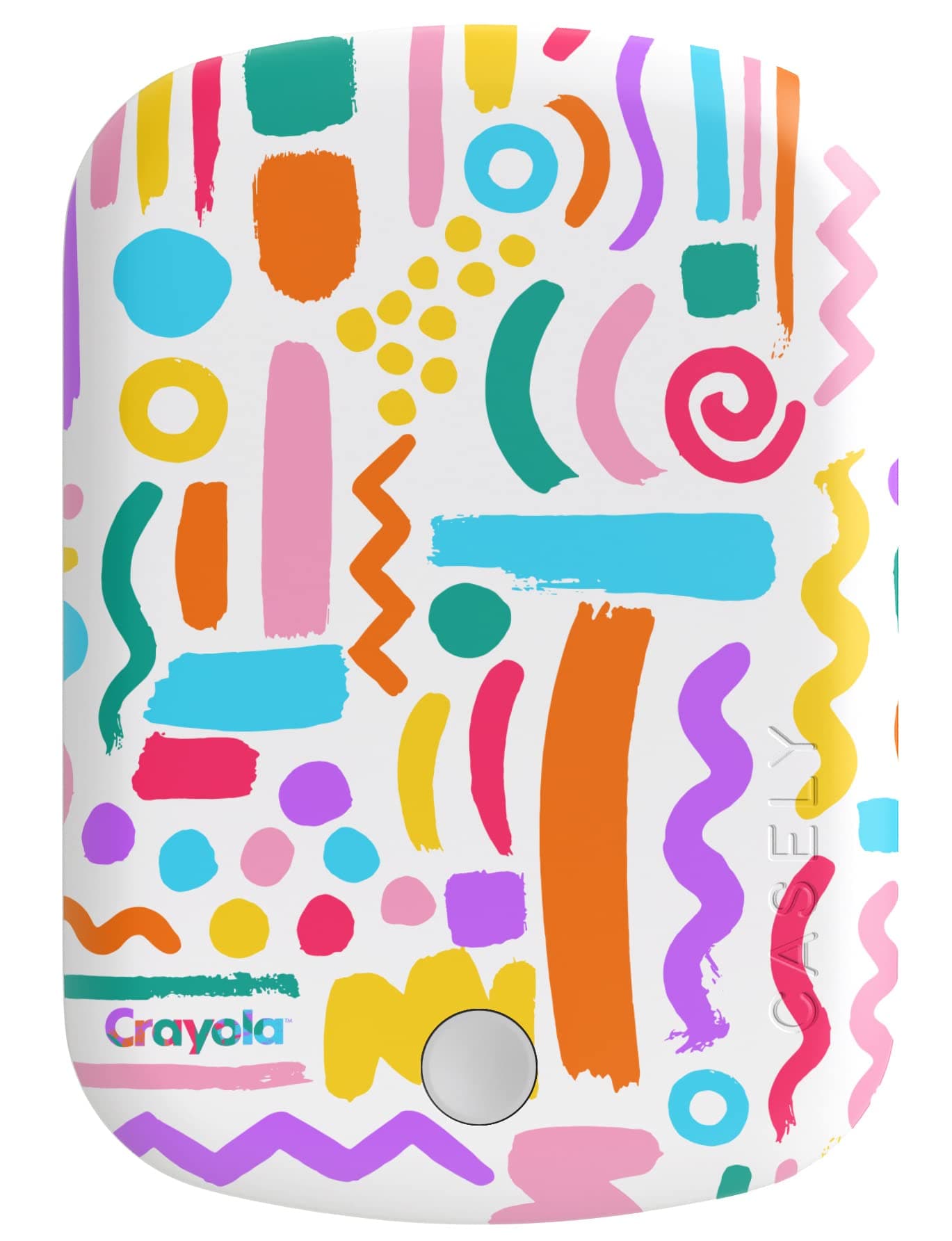 Casely Power Pod | MagSafe Compatible Battery Pack | Make Your Mark | Crayola Paint Power Pod (5,000 mAh)