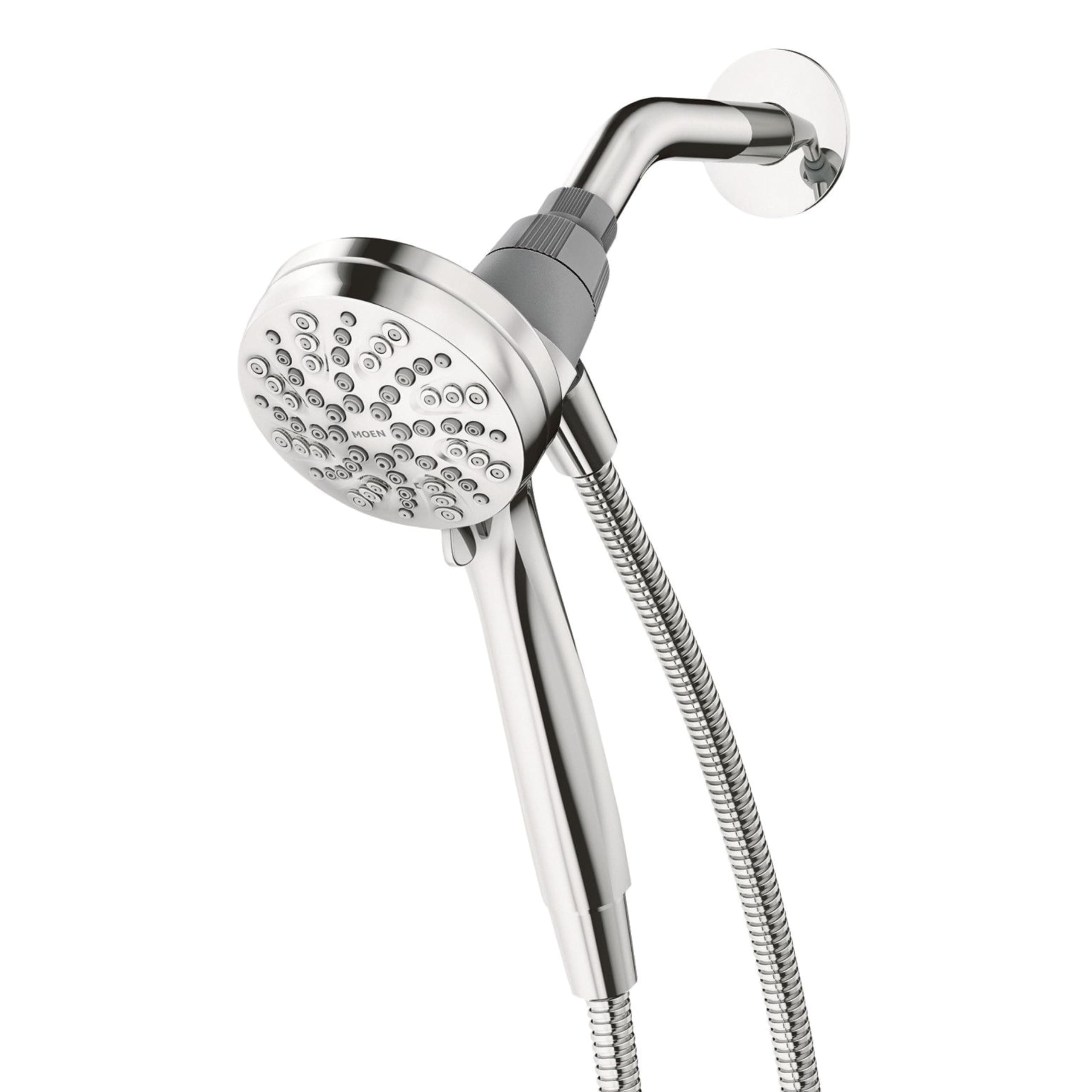 26100EP Magnetix Six-Function Sprayhead with Eco-Performance Docking System Handshower, Chrome, 3.5"