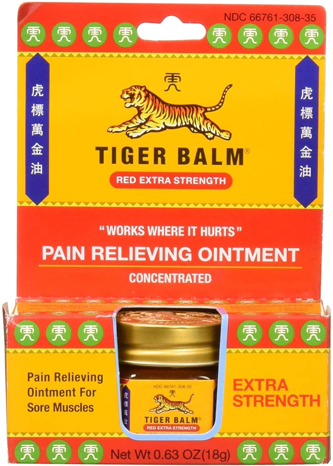 Prince of Peace Tiger Balm Red Extra Strength