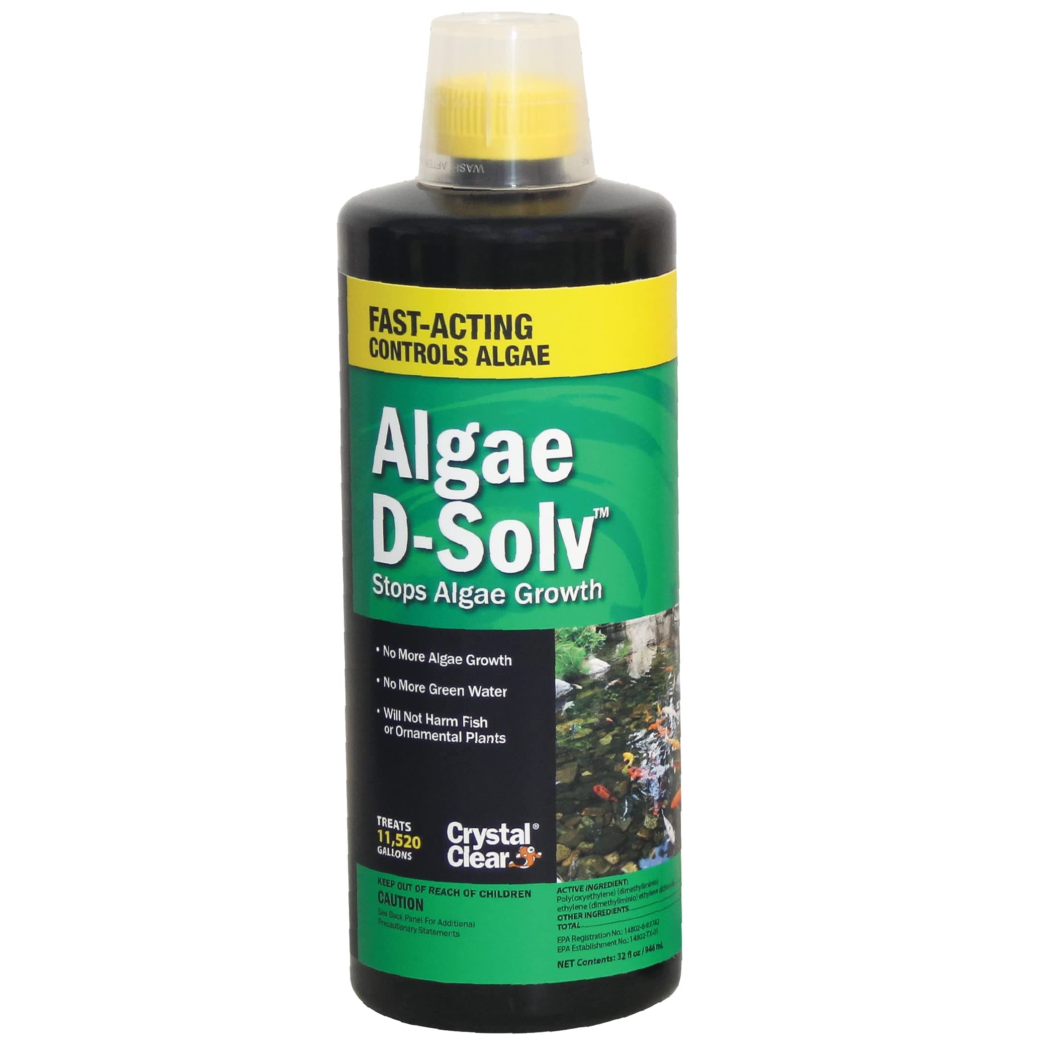 CrystalClear Algae D-Solv 32 oz