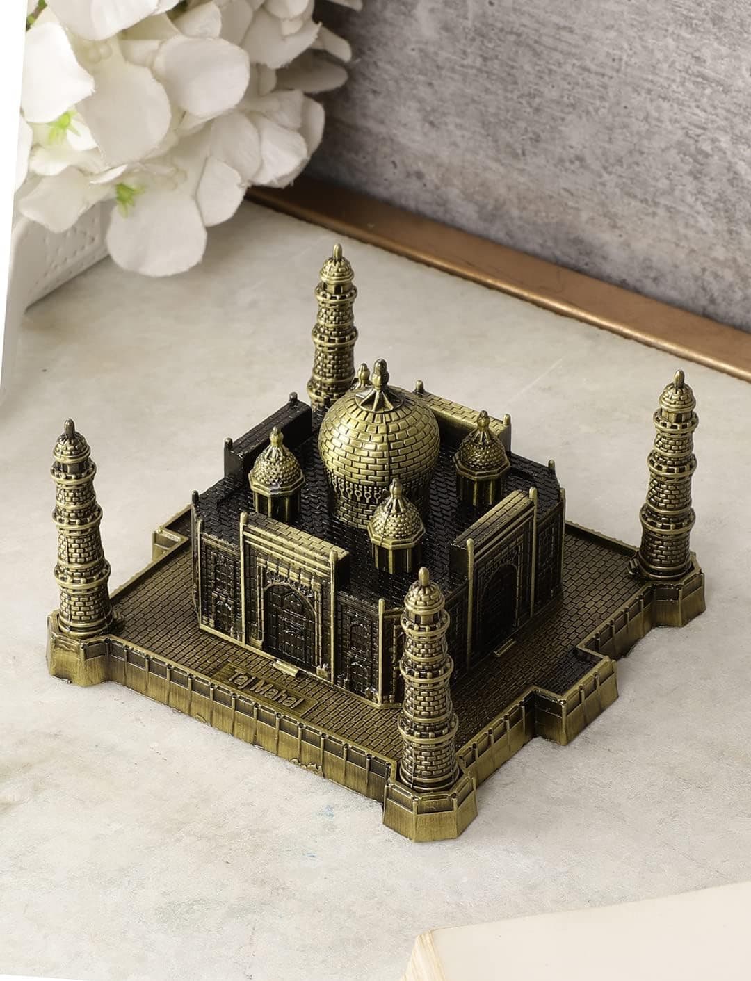 VRB DecTM 1 Set for Statue Study Office Desk Decor Showpiece Gift Decoration Accessories Items Decorative Showpeice for Home (Taj Mahal)