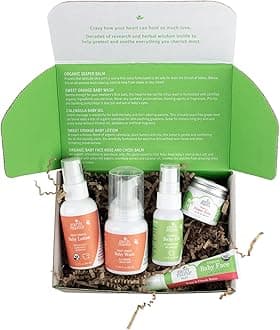 Earth Mama, A Little Something for Baby, 5 Piece Set