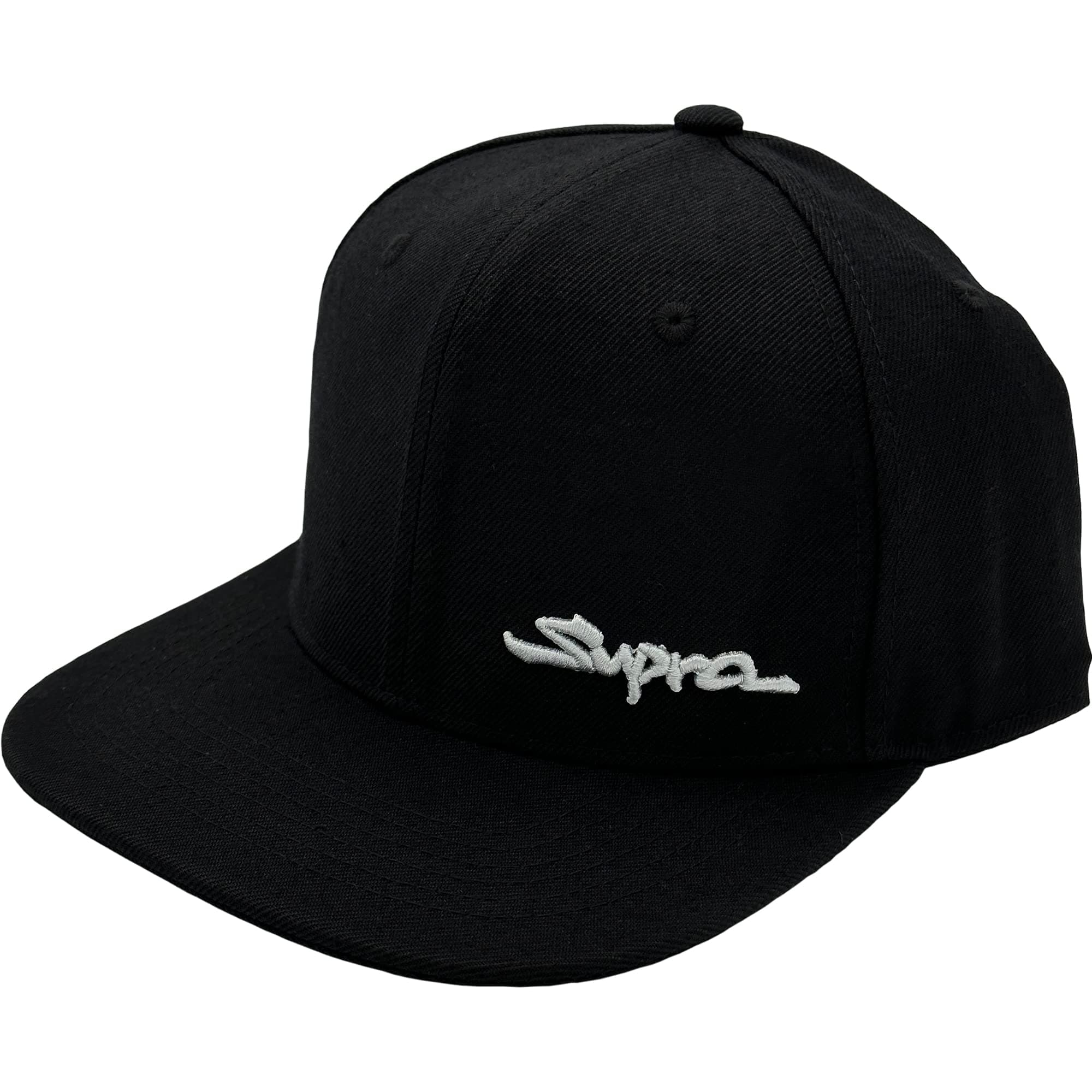 Supra Snapback Hat Cap, Black, One size