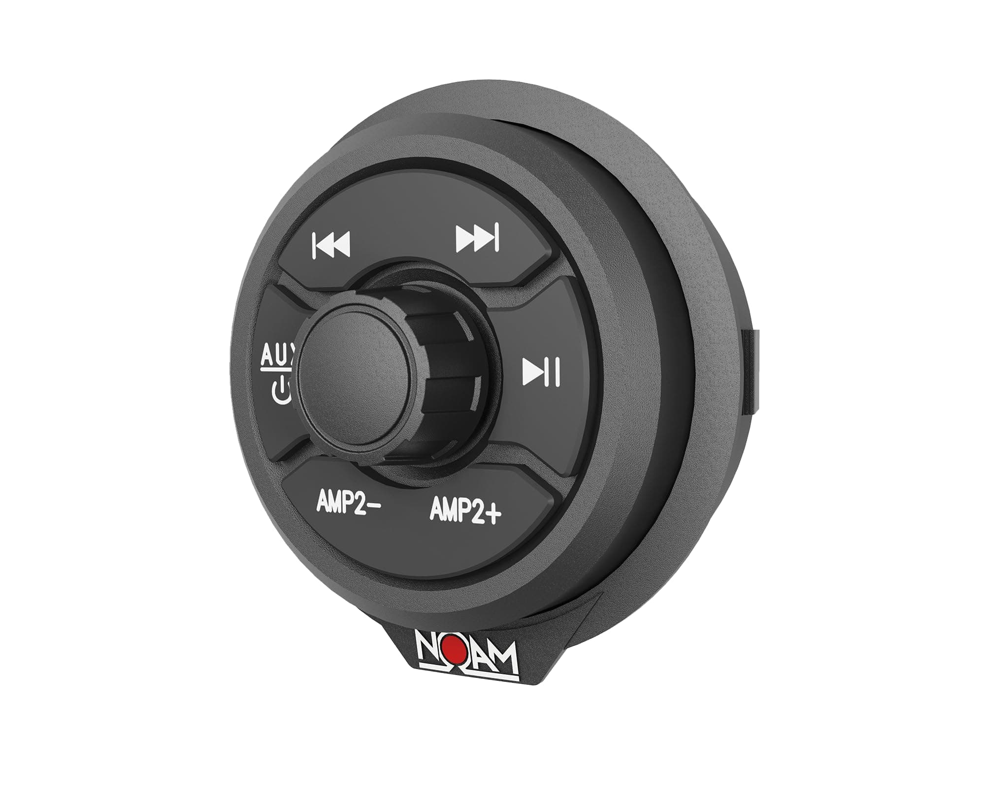 NBC - Marine Bluetooth Audio System Controller with Dual Amplifier Control | Universal Waterproof Bluetooth Audio Receiver | 12v-Operated | Boat, ATV, UTV Motorcycle, Side-by-Side