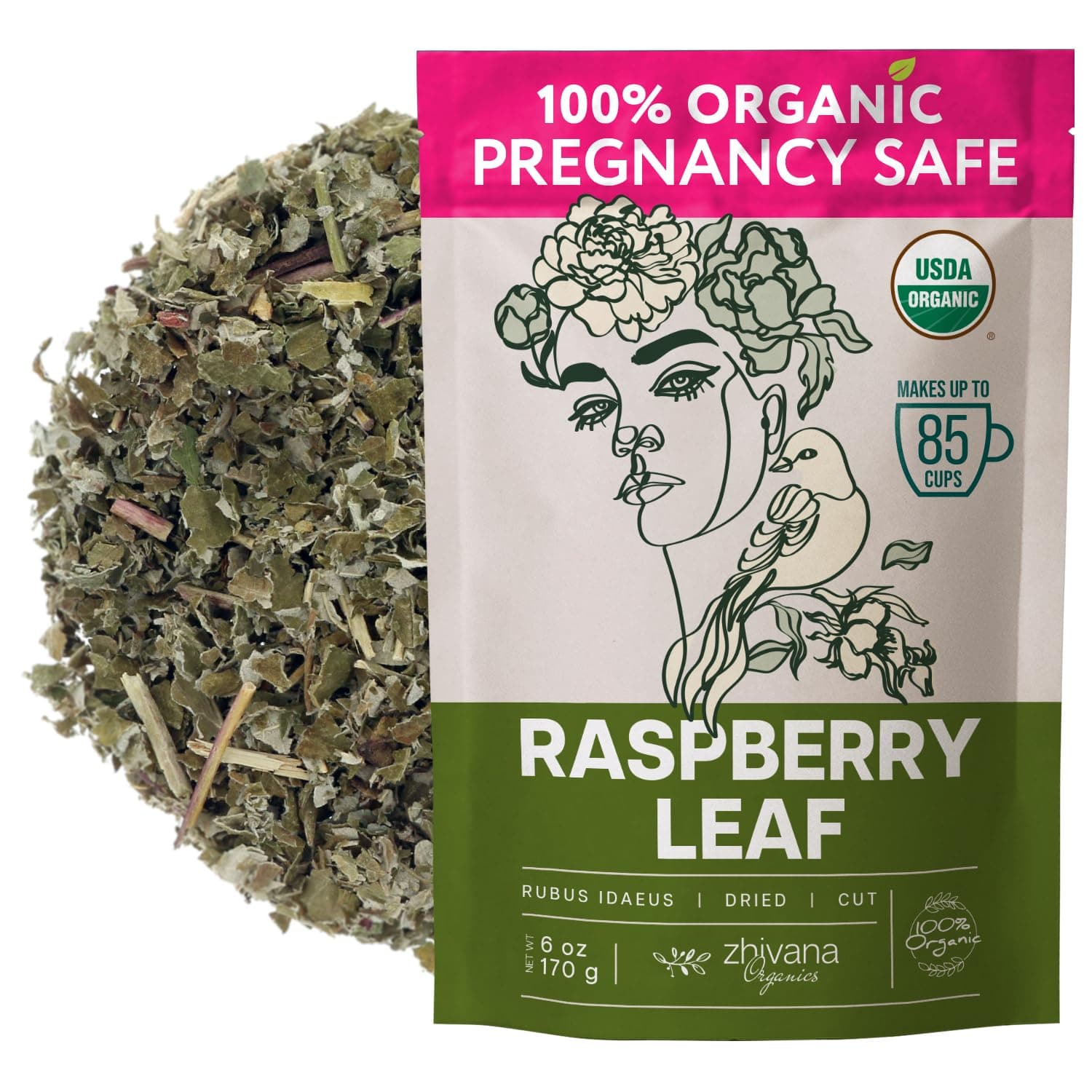 Organic Dried Raspberry Leaf