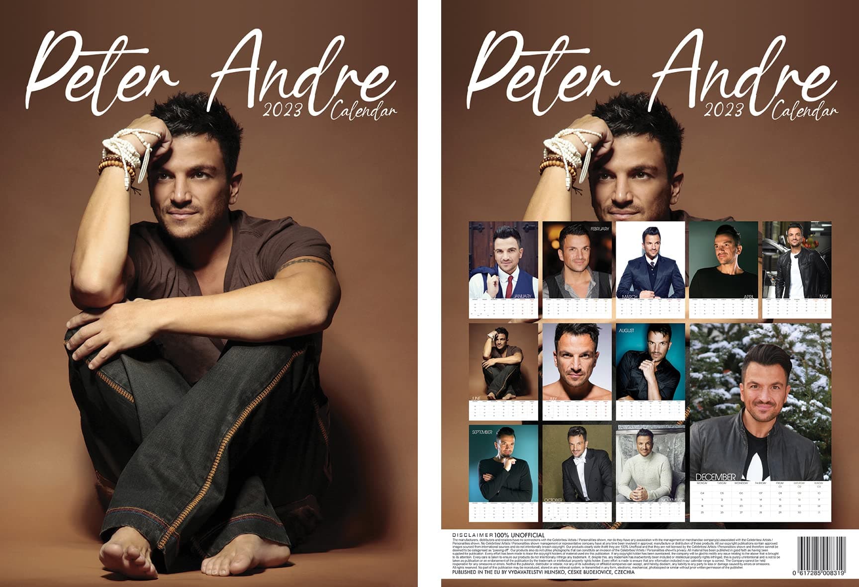Peter Andre Calendar 2023