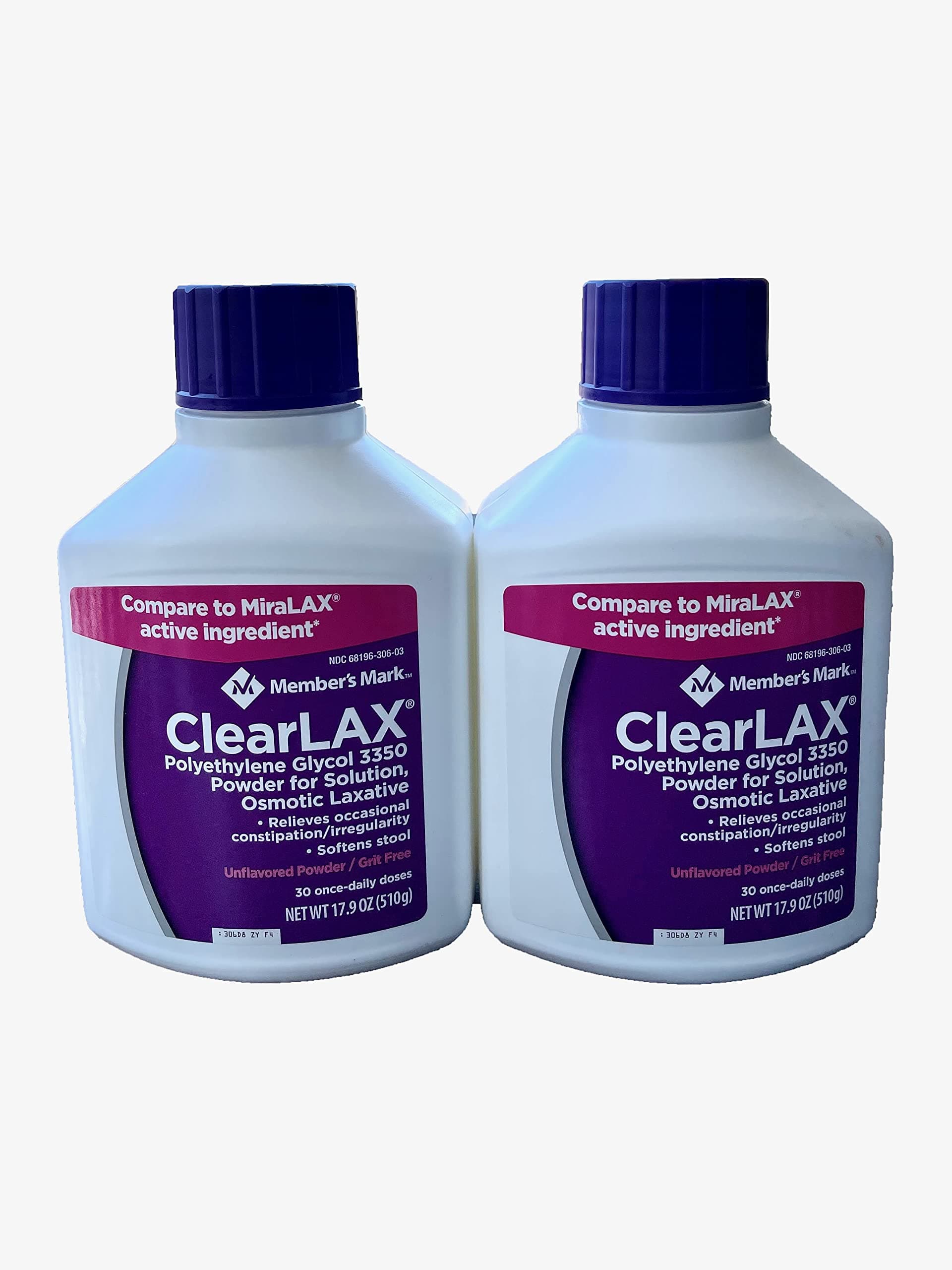 Clearlax 2 Pack 17.9-Ounces each