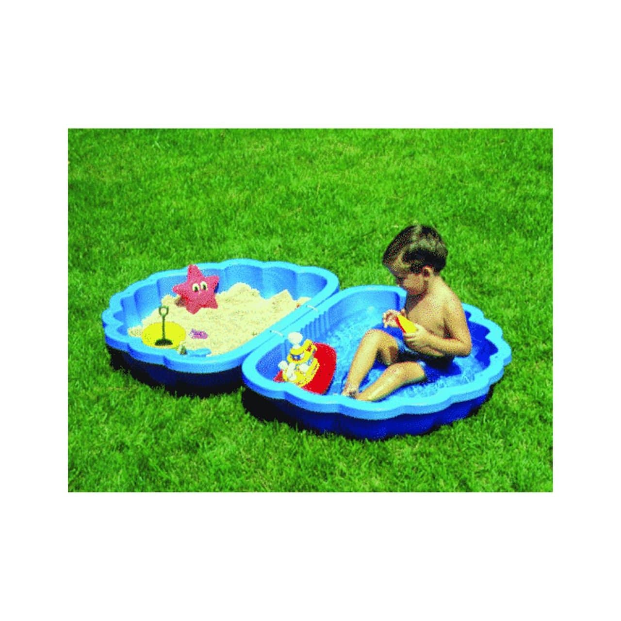 General Foam Plastics SHELL SANDBOX W/POOL