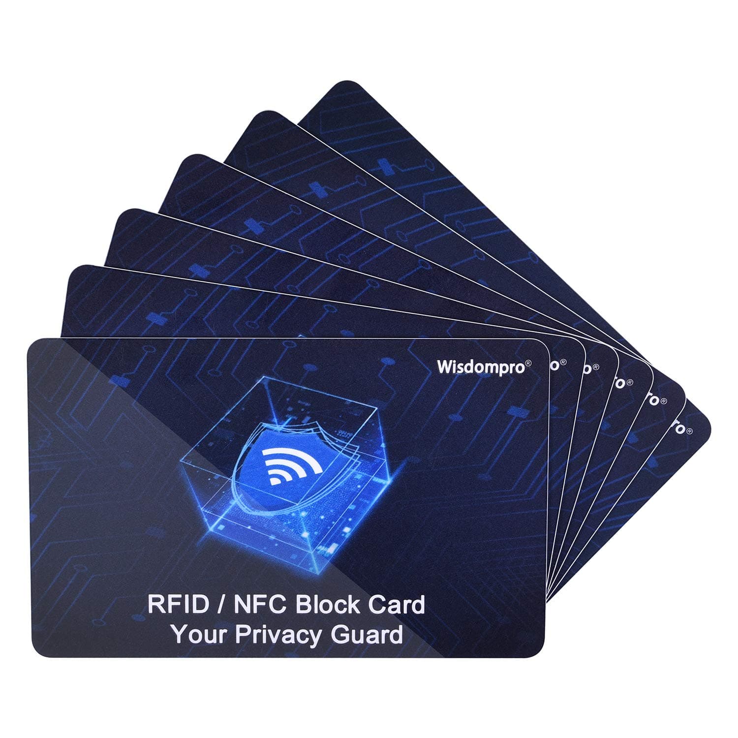6 Pack RFID Blocking Cards