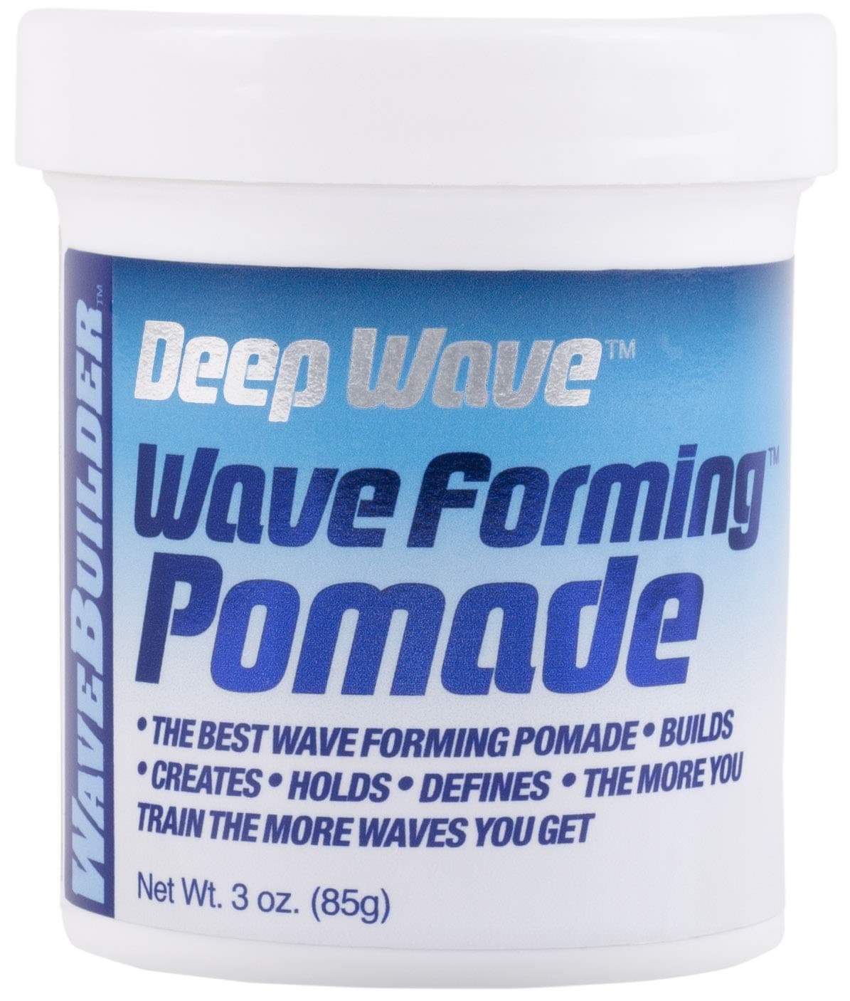Deep Wave Forming Pomade | Original Formula Builds, Creates, Holds, Defines Hair Waves, 3 Oz