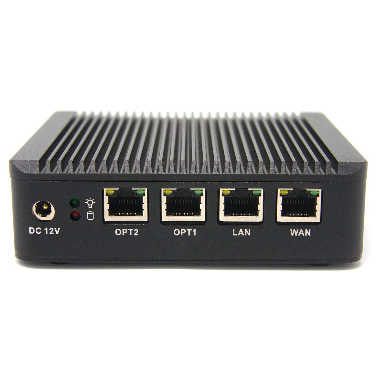 Protectli Vault 4 Port, Firewall Micro Appliance/Mini PC - Intel Quad Core, 4GB RAM, 8GB mSATA SSD