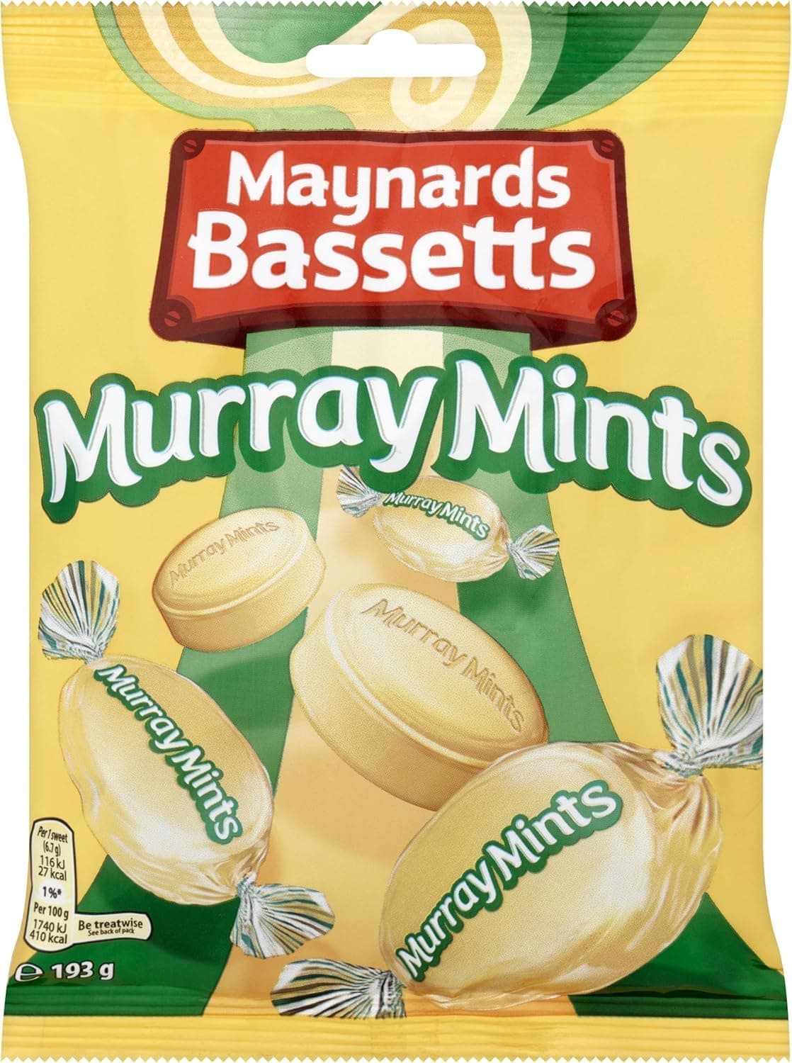 Maynards Bassetts Murray Mints Sweets, 193g