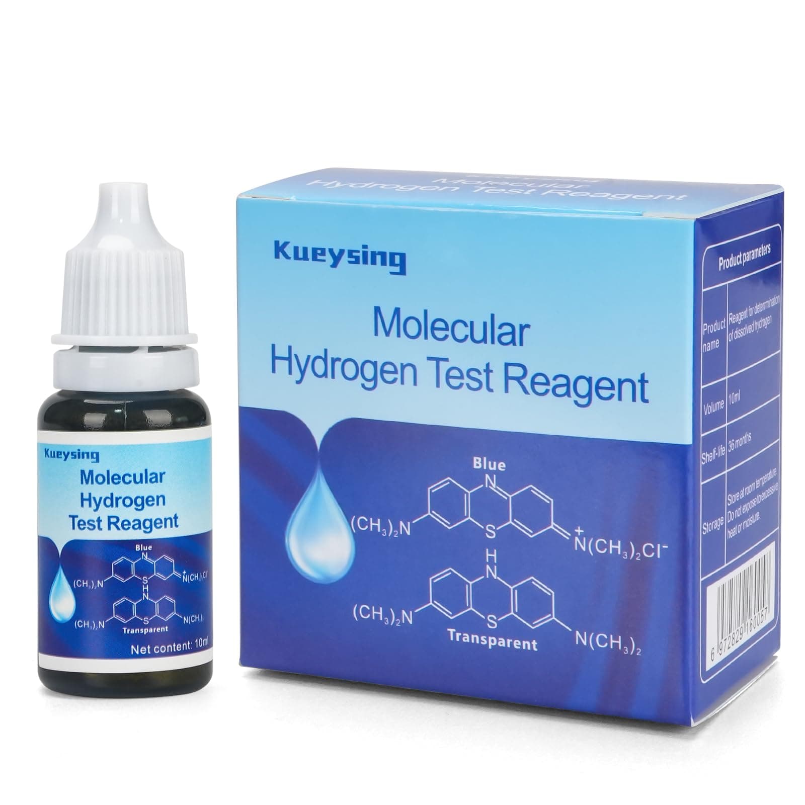 - Hydrogen Test Reagent,Dissolved Hydrogen Test Reagent ,H2Blue,Test the Concentration of Hydrogen Molecules in Water
