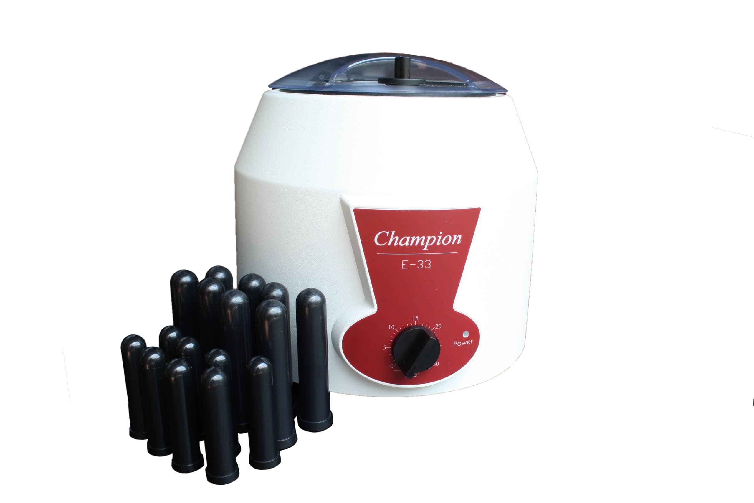 E-33-12V Fixed Angle Centrifuge with Fixed Champion, 320mm Length x 320mm Width x 320mm Height, 0-30min, 3300rpm Speed