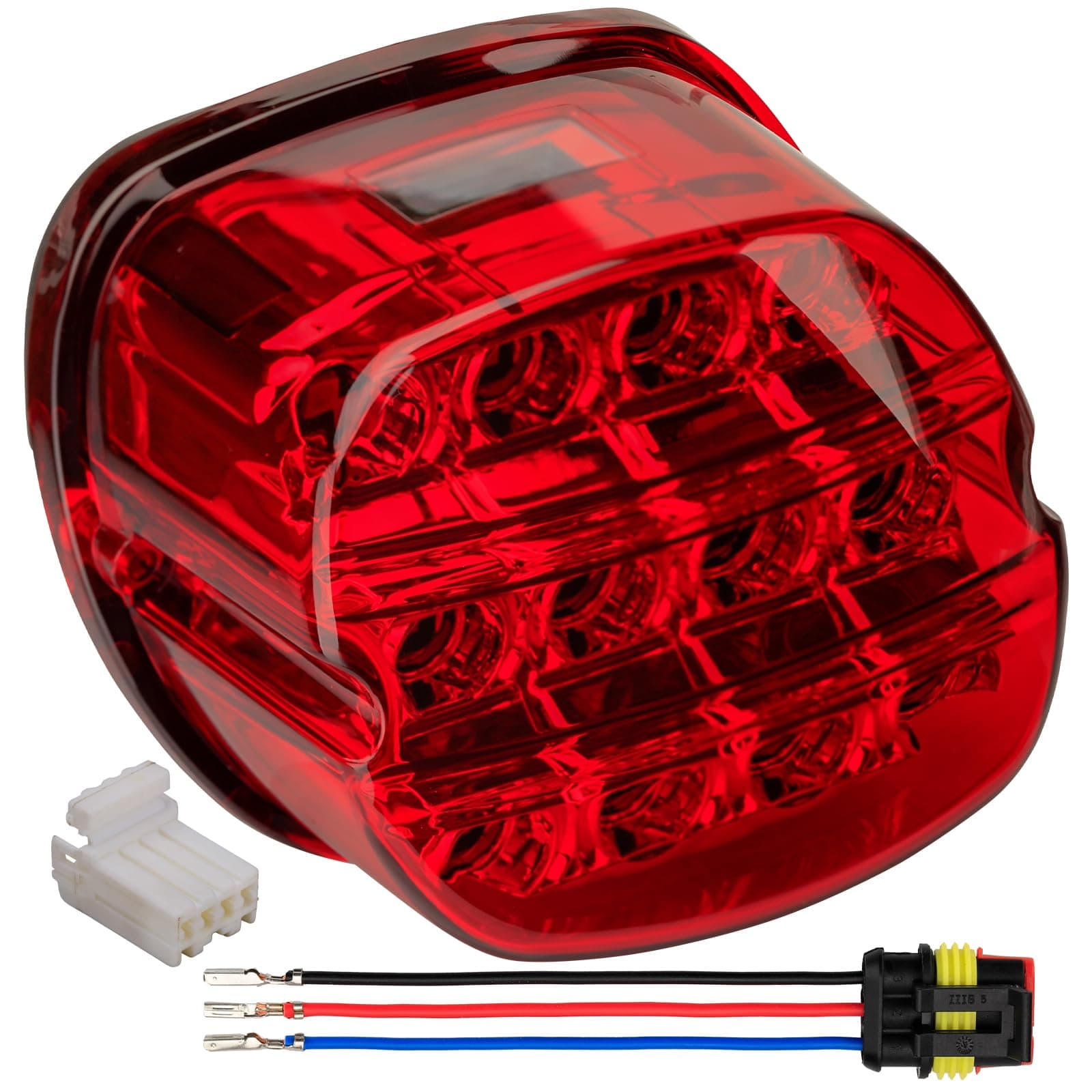 Motorcycle LED Rear Tail Light Smoked