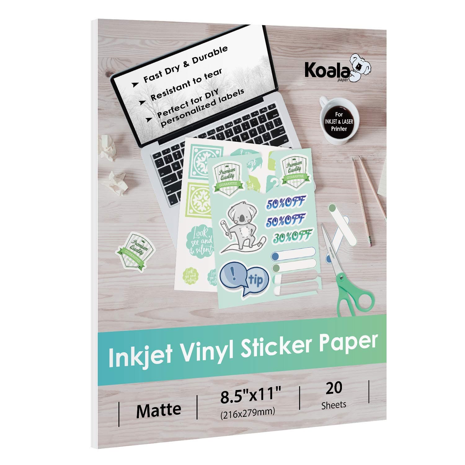 Vinyl Sticker Paper