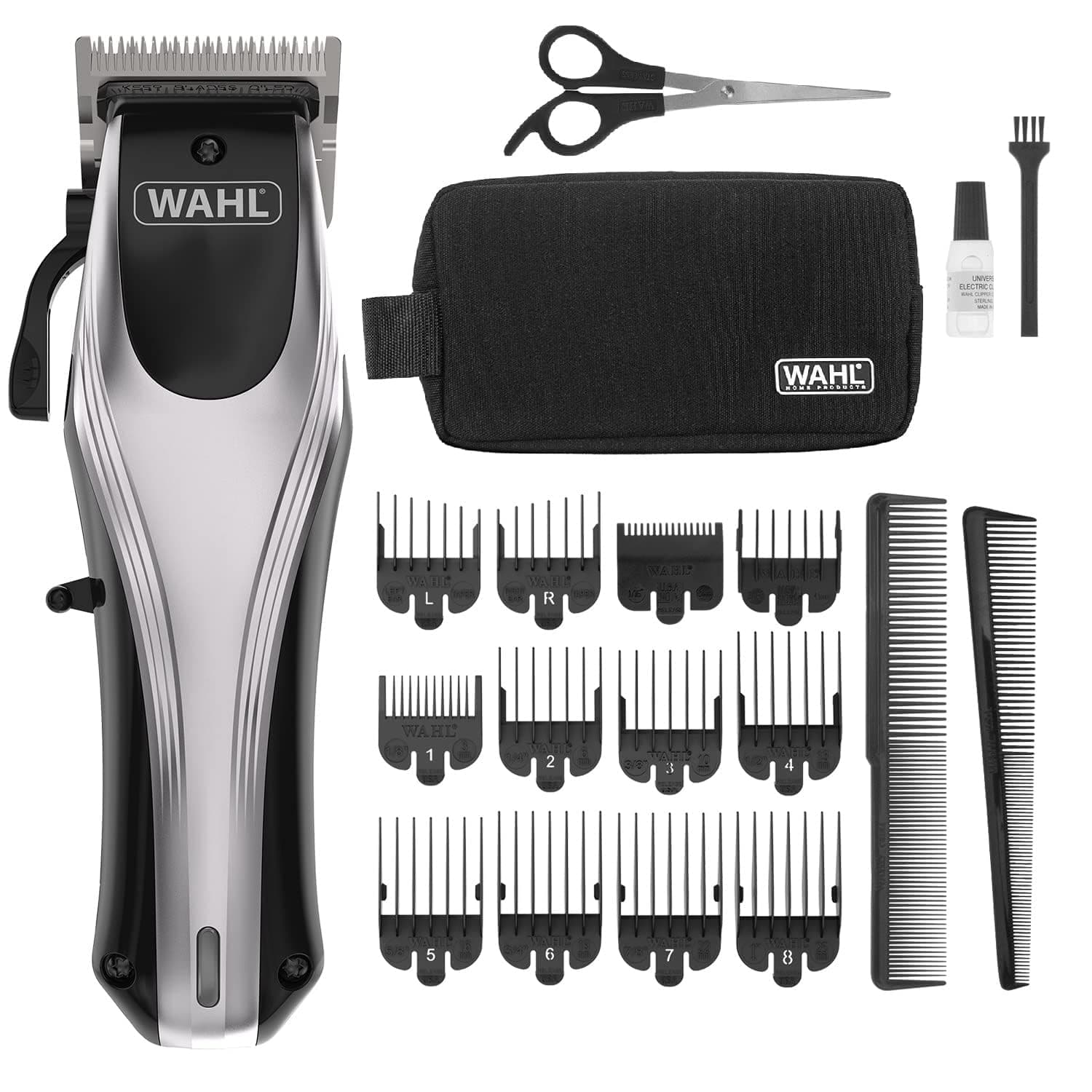 Multi Cut Pro Lithium Clipper with Long Lasting Battery | Quick & Smooth Cutting | Snag Free Precision and Comfortable Handling | Includes 12 Attachment Combs (9657-027)