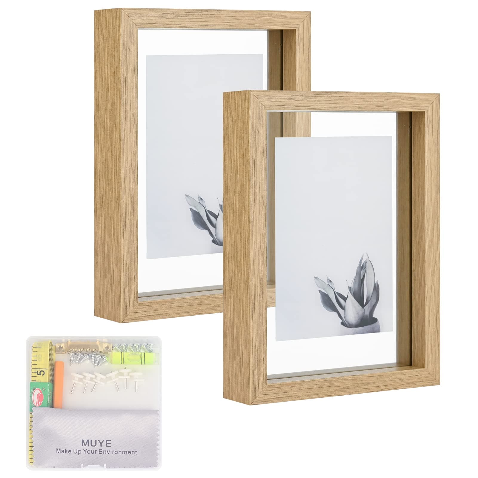 MUYE Floating Frame with Double Glass