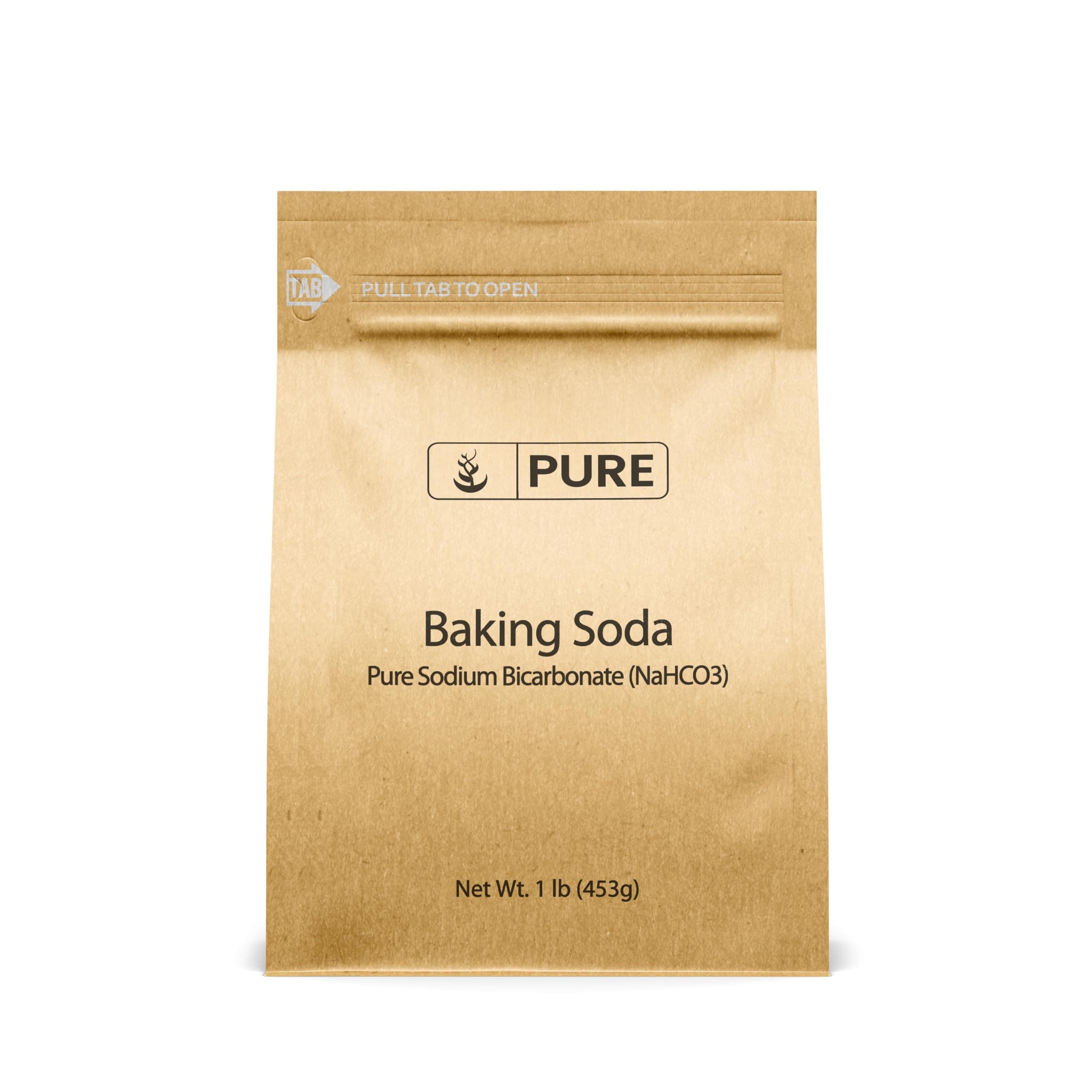 Sodium Bicarbonate (Baking Soda) (1 lb) Eco-Friendly Packaging, Always Pure, No Fillers Or Additives
