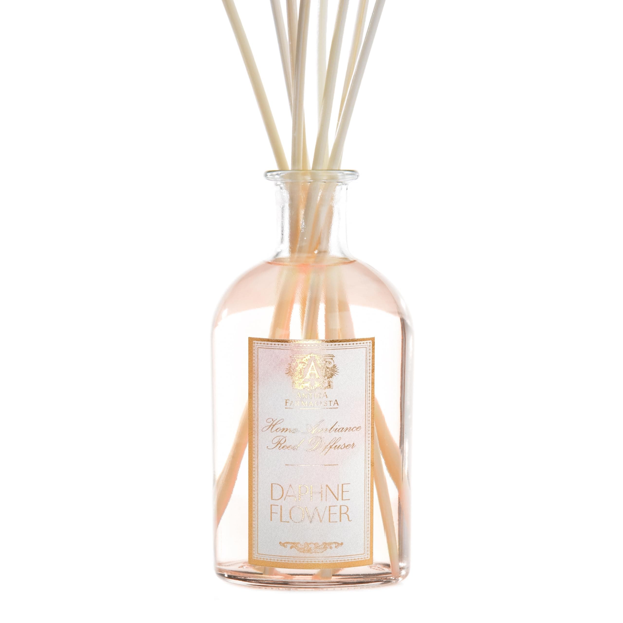 Home Ambiance Diffuser - Long-Lasting Reed Scent Diffuser - Luxury Room Freshener Gift - Daphne Flower, 8.45 fl oz