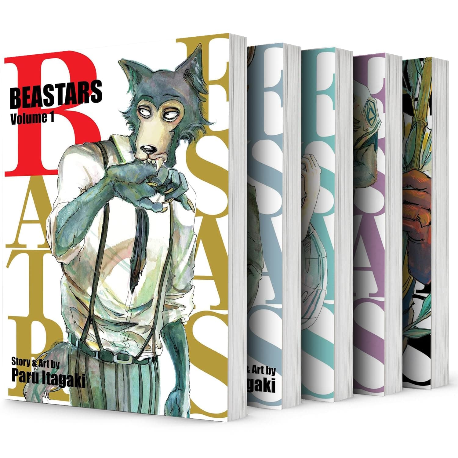 Beastars Manga Set, Vol. 1-5
