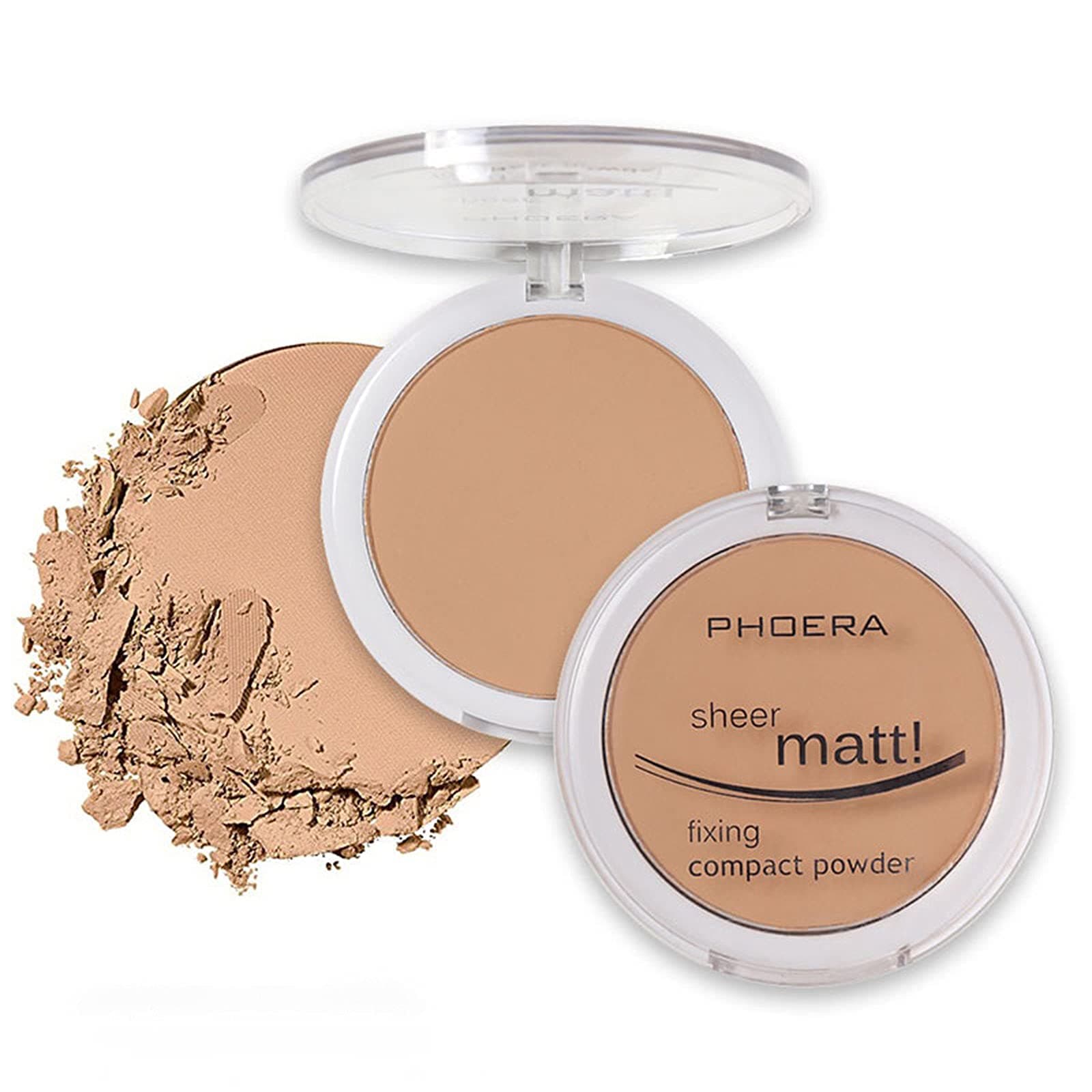 PHOERA SHEER MATTE COMPACT POWDER (BUFF BEIGE)