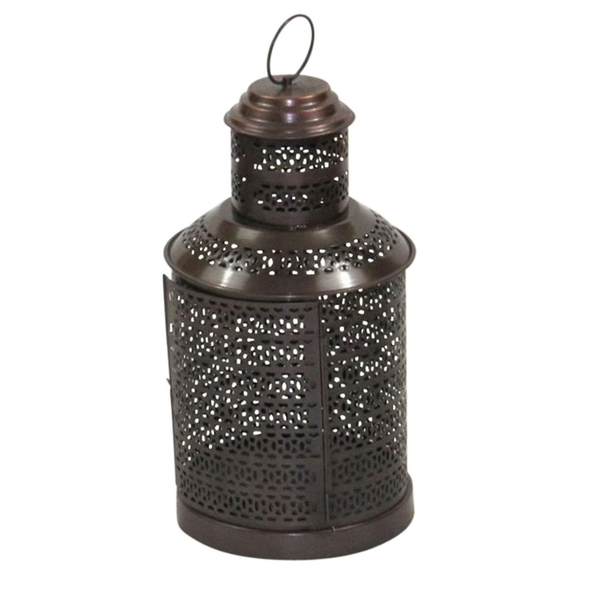 Large Iron Lantern Antique Finish