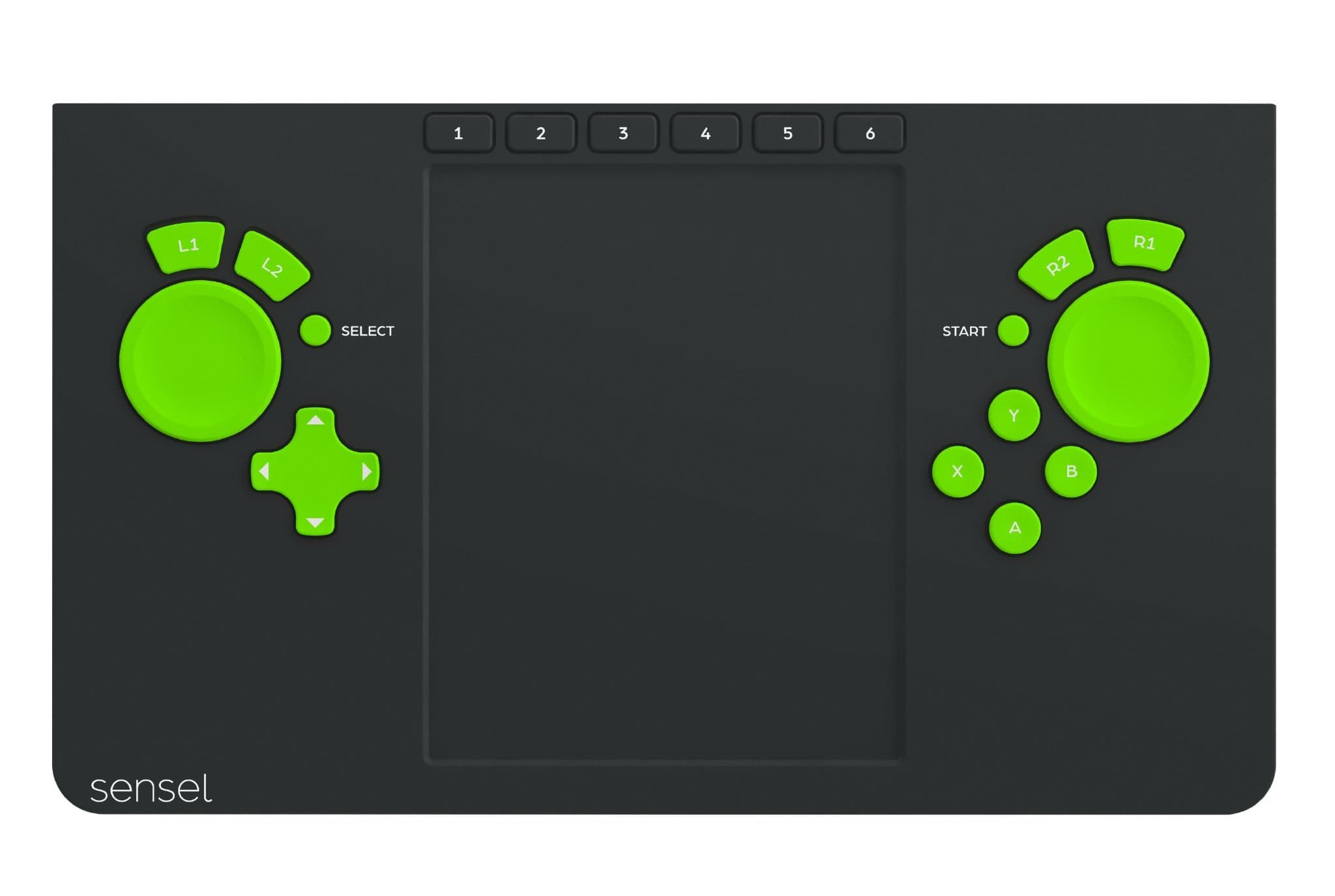 Gaming Overlay for The Sensel Morph, a Multi-Touch, Pressure Sensitive Input Device with Swappable Overlays for Artists, Musicians, Video Editors and All Kinds of Creators (USB and Bluetooth)