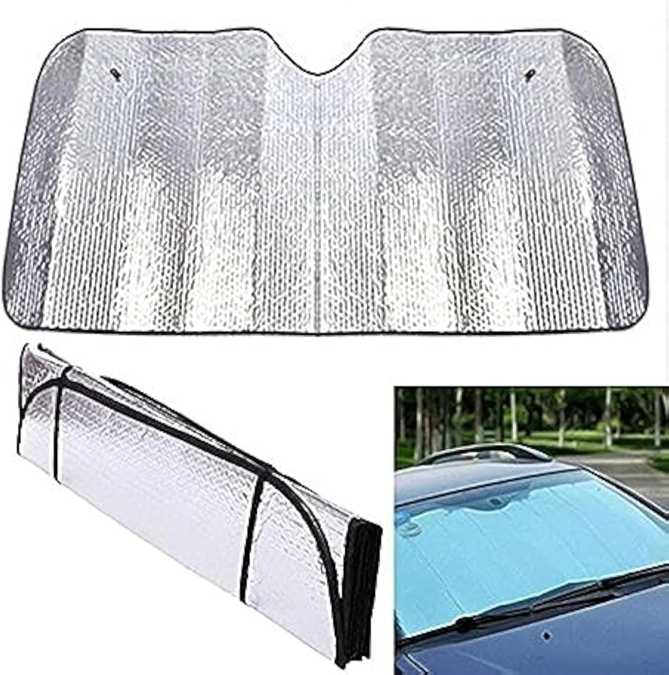 Car Windshield Sunshade Foldable Reflective Sun Visor