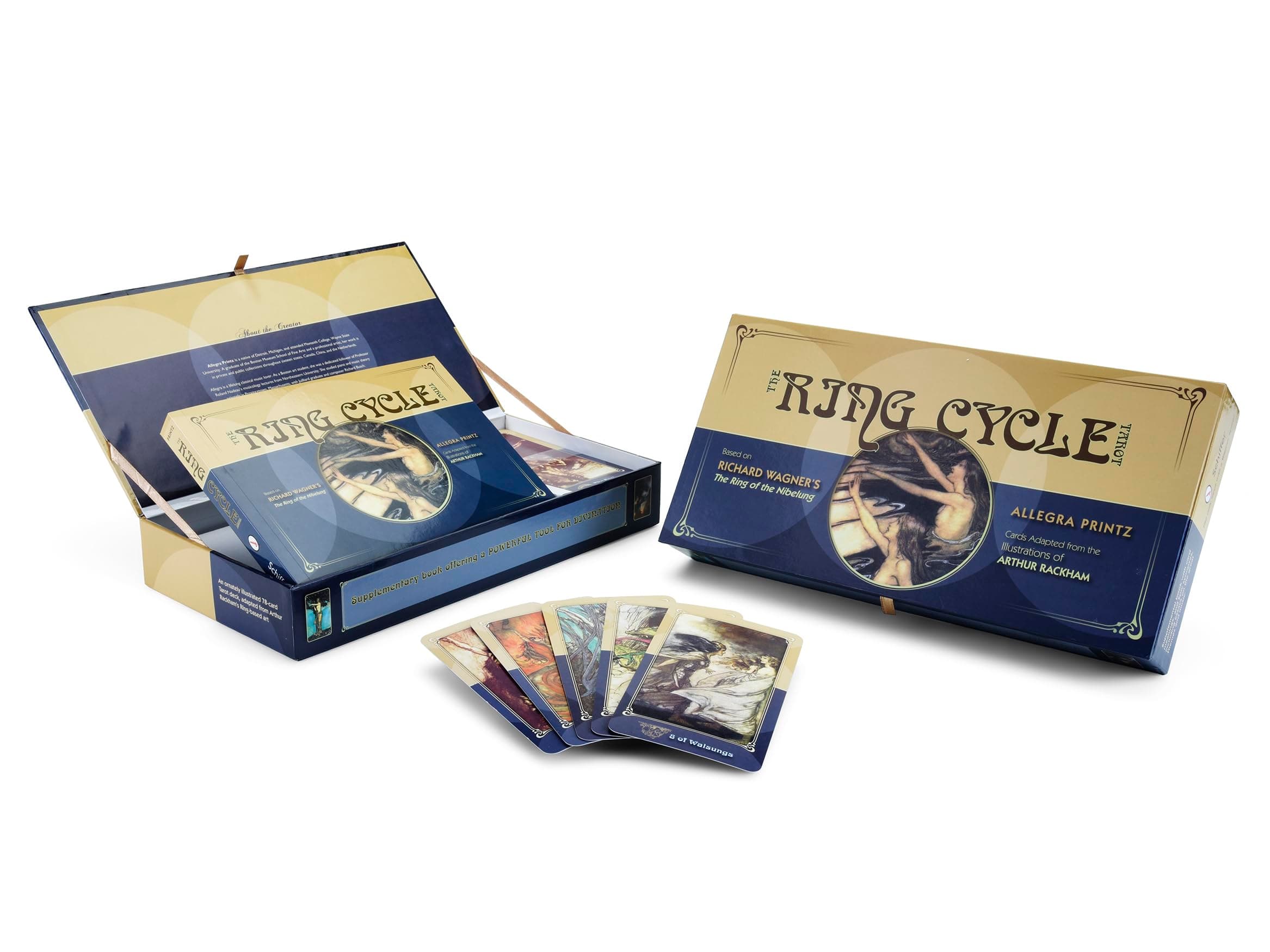 The Ring Cycle Tarot: (Tarot Kit Box Set with 78 Cards and Guide Book)