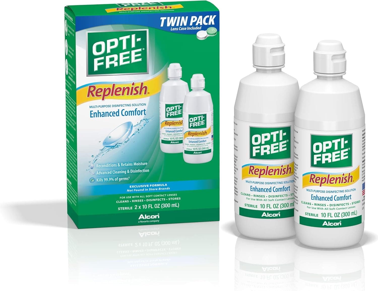 Opti-Free Replenish Multi Purpose Disinfecting Solution 10 OZ