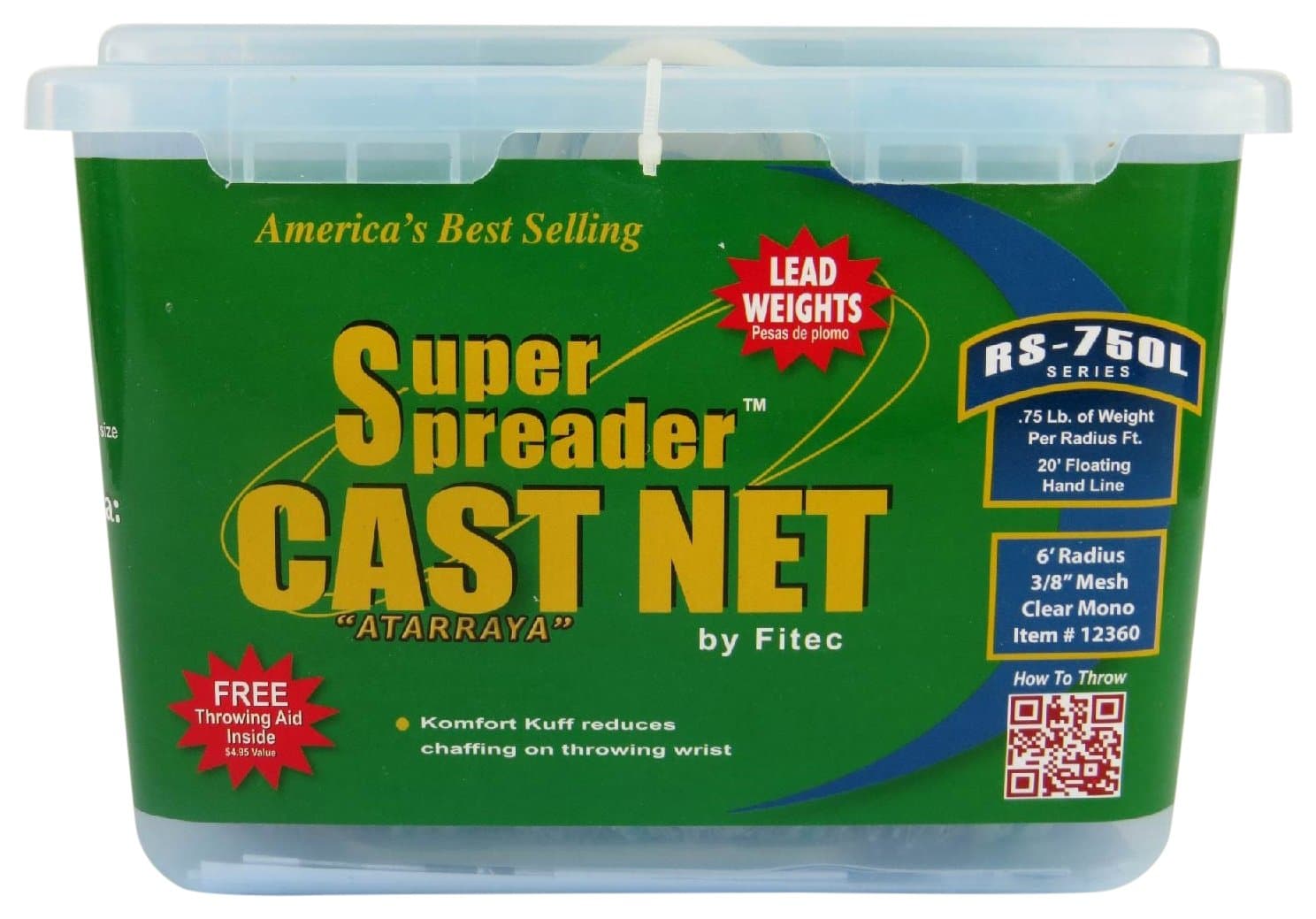 RS750L Super Spreader Cast Net