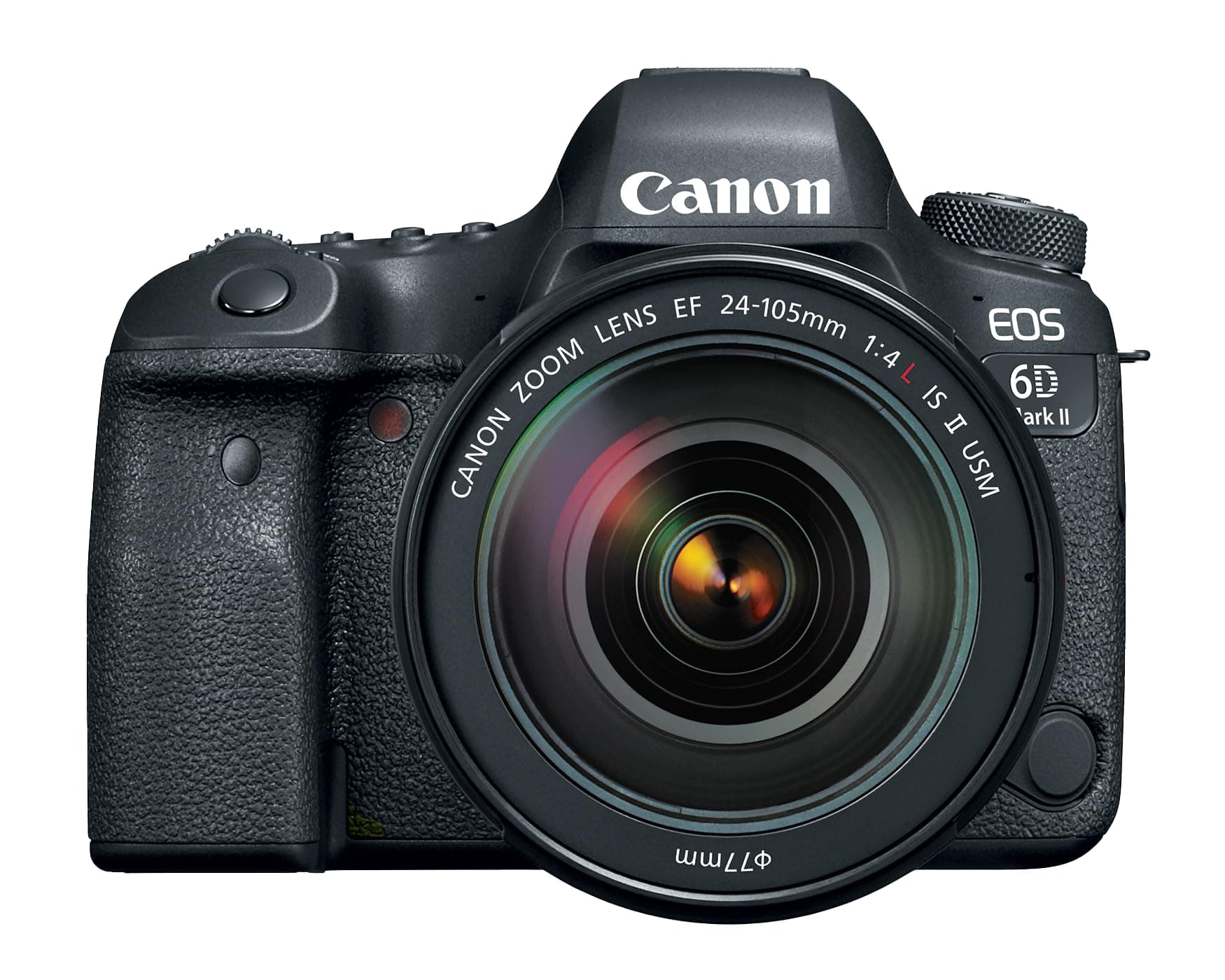 EOS 6D Mark II DSLR Camera with EF 24-105mm USM Lens, WiFi Enabled Black