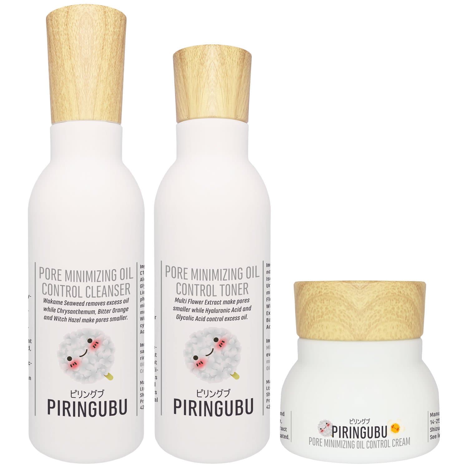 Pore Minimizing Oil Control Set