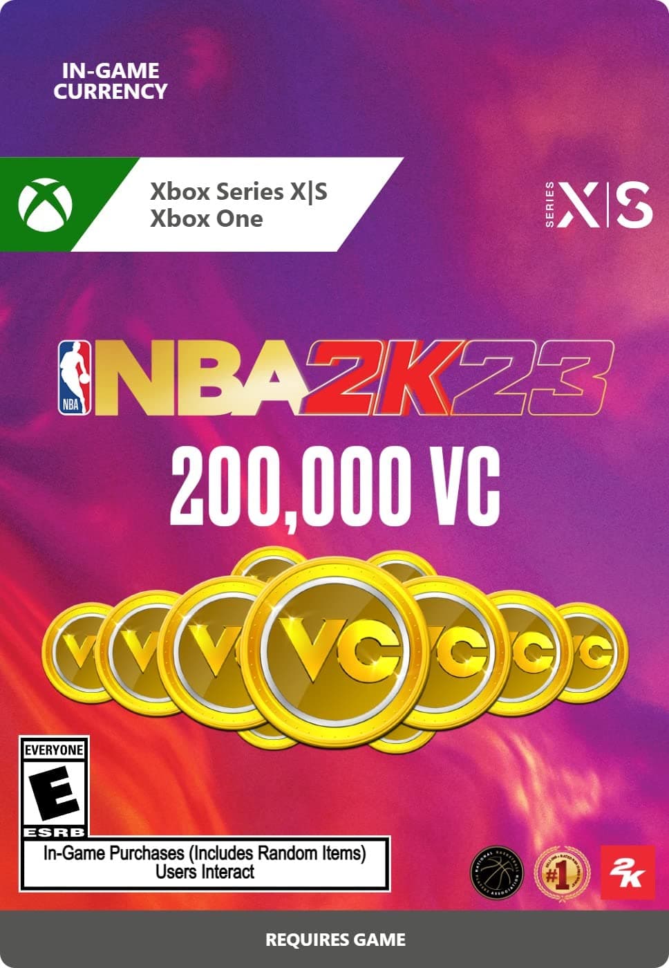 NBA 2K23 - 200000 VC 49.99 USD - Xbox [Digital Code]