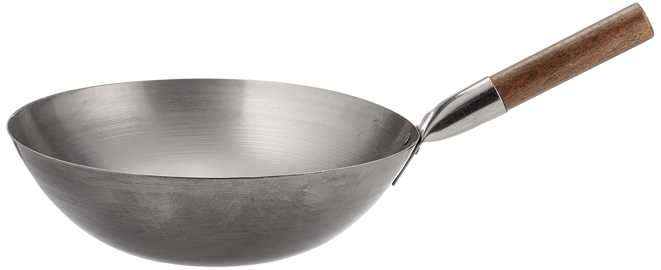 GJ493 Flat Bottom Wok, 12"