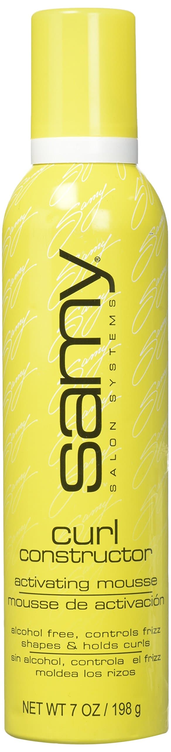 Samy Salon Systems Curl Constructor Activating Mousse, Frizz Control Formula, 7 oz.