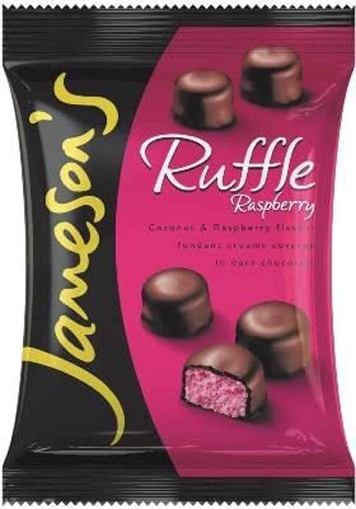 Raspberry Ruffles (135g x 6)