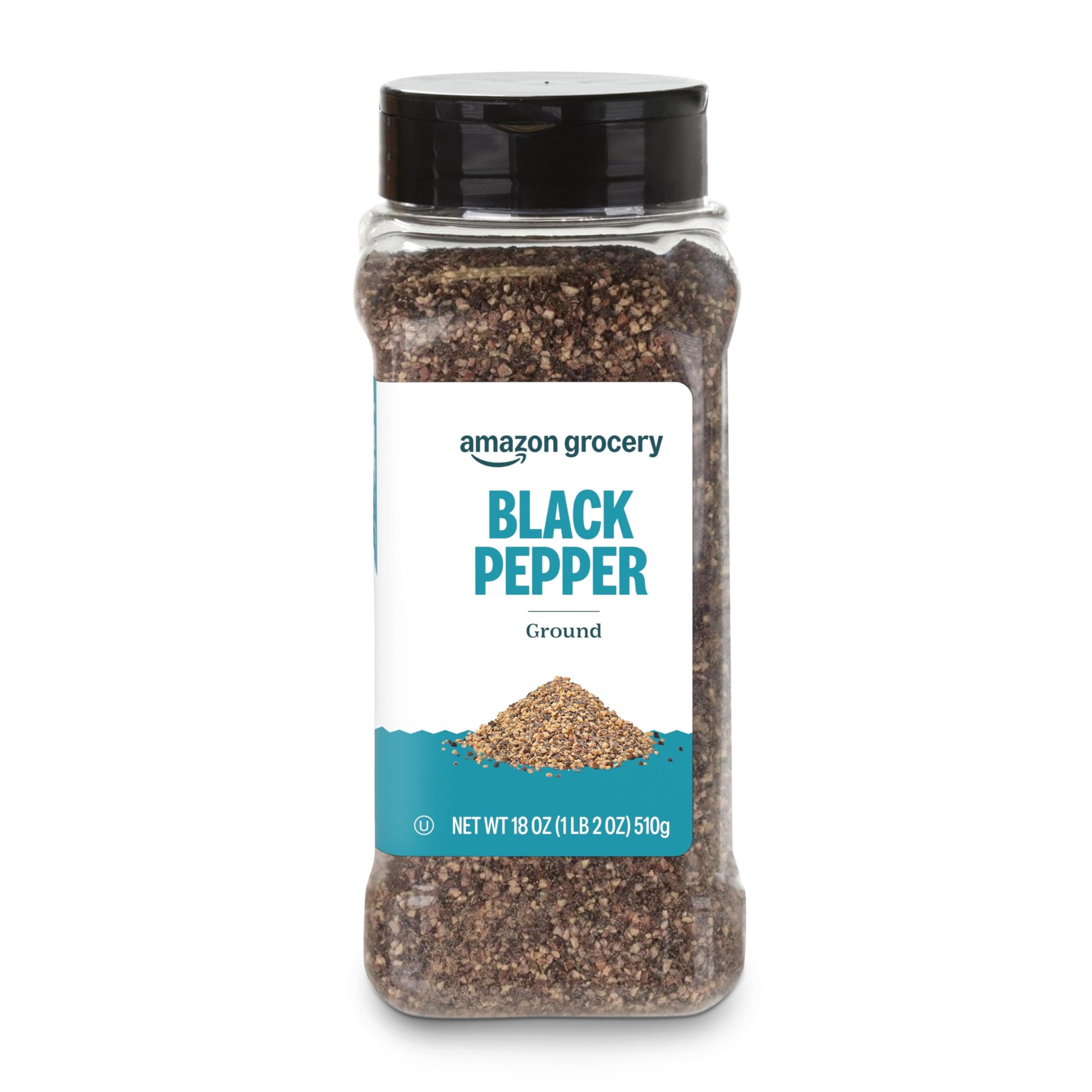 Ground Black Pepper, 18 Oz