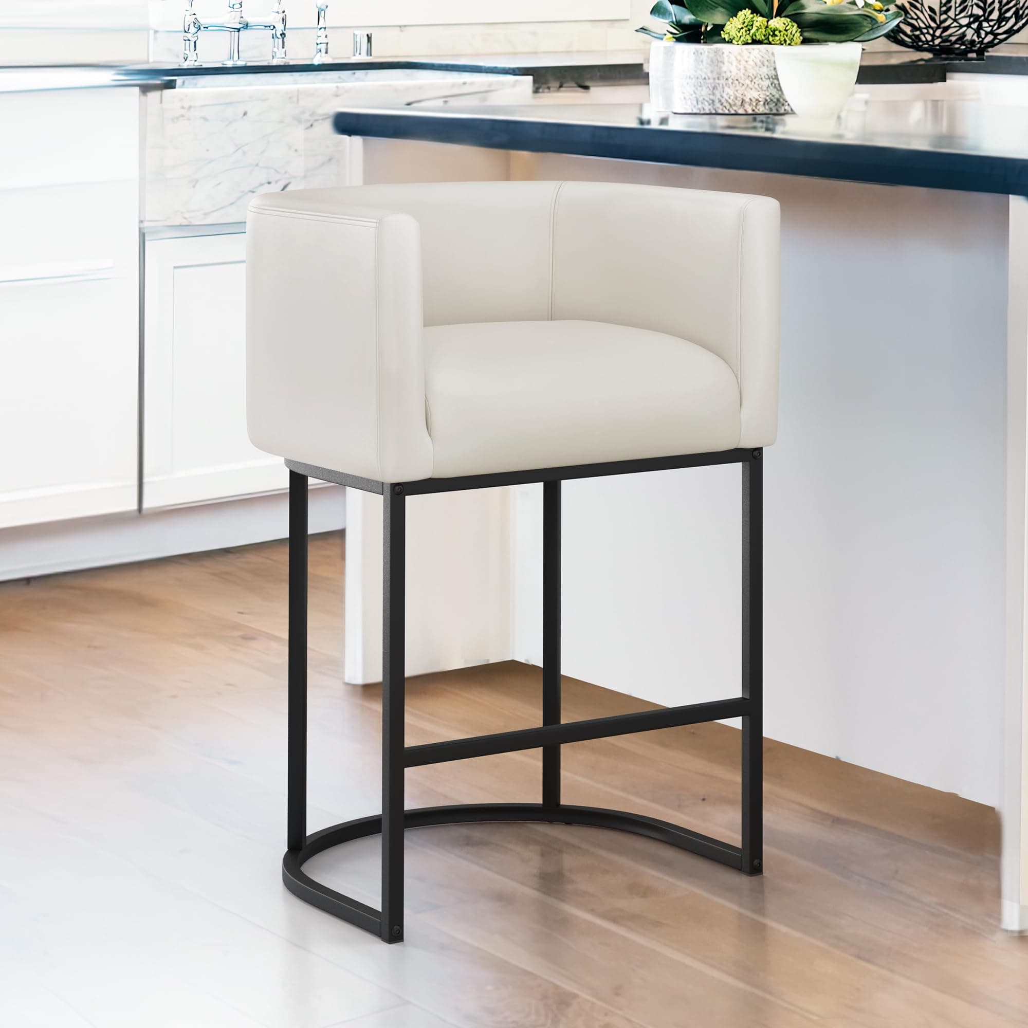 Carbon Gray Counter Height Barstools