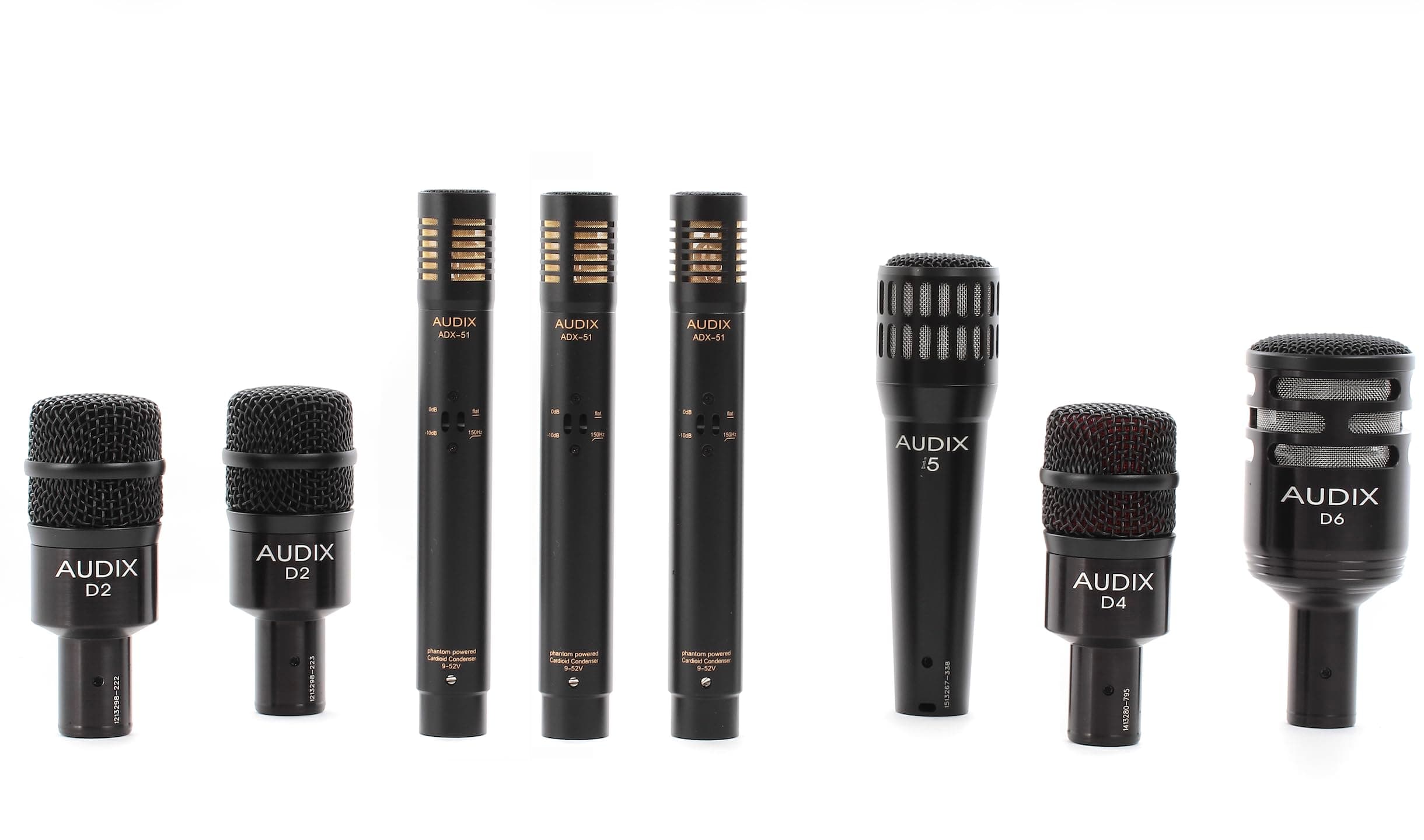 DP7 Plus Drum Microphone Package with Stands and Cables