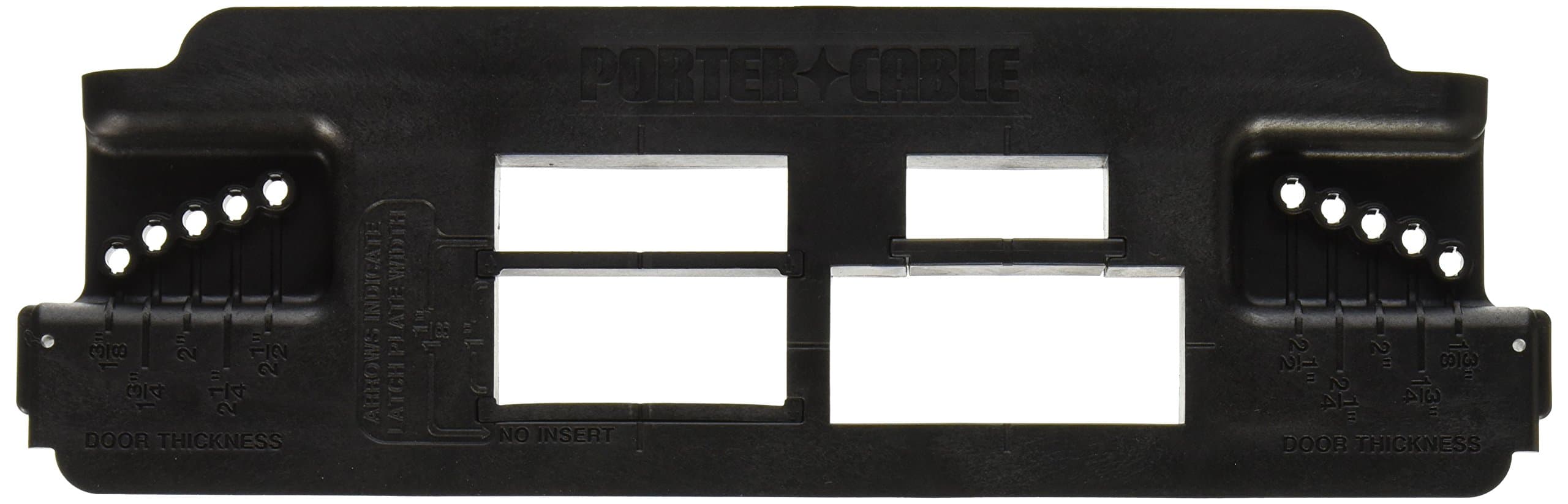 PORTER-CABLE Strike And Latch Template (59375), Black