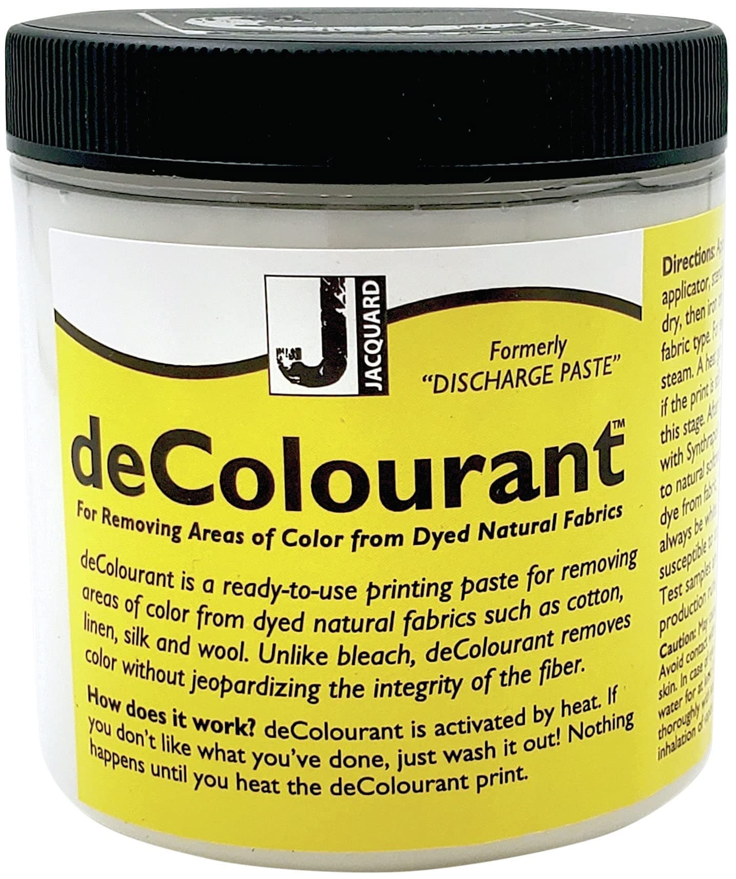 Jacquard Dye Remover 8 Oz White Paste for Fabric